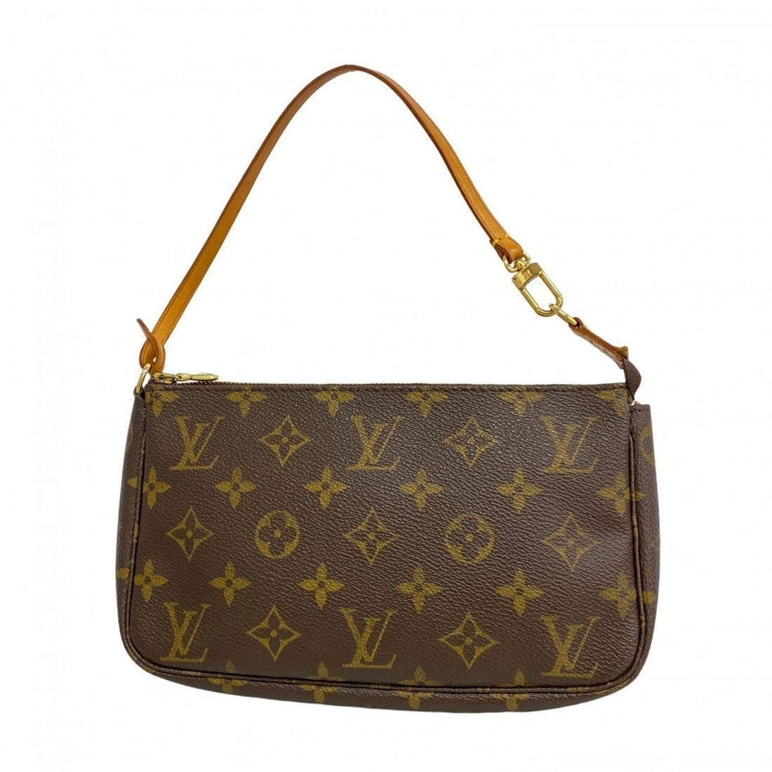 Louis Vuitton Monogram Pochette Accessoires M51980 Brown Women's Bag/Pouch (1 of 9)