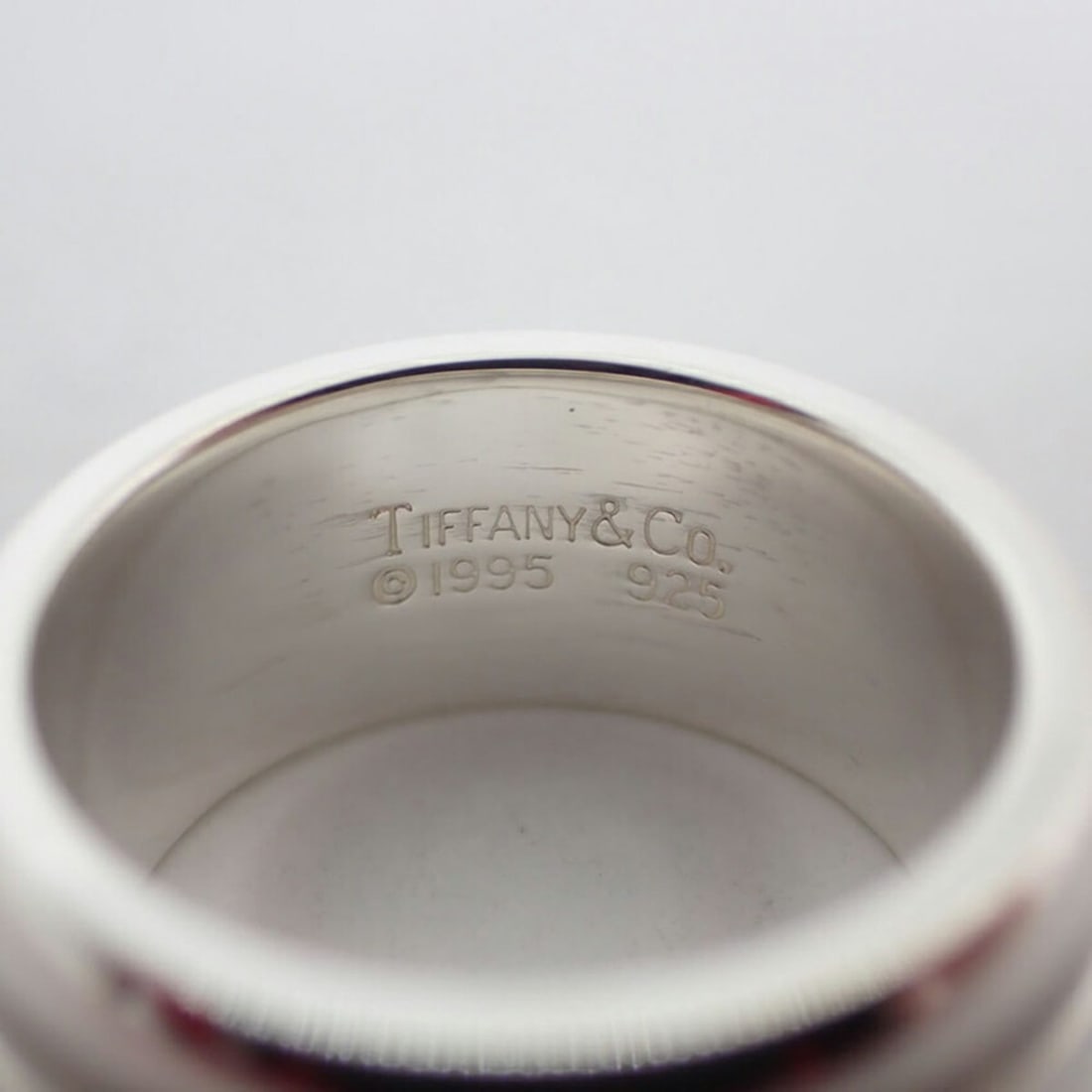 TIFFANY 925 Double Line Ring, Size 9 - 11