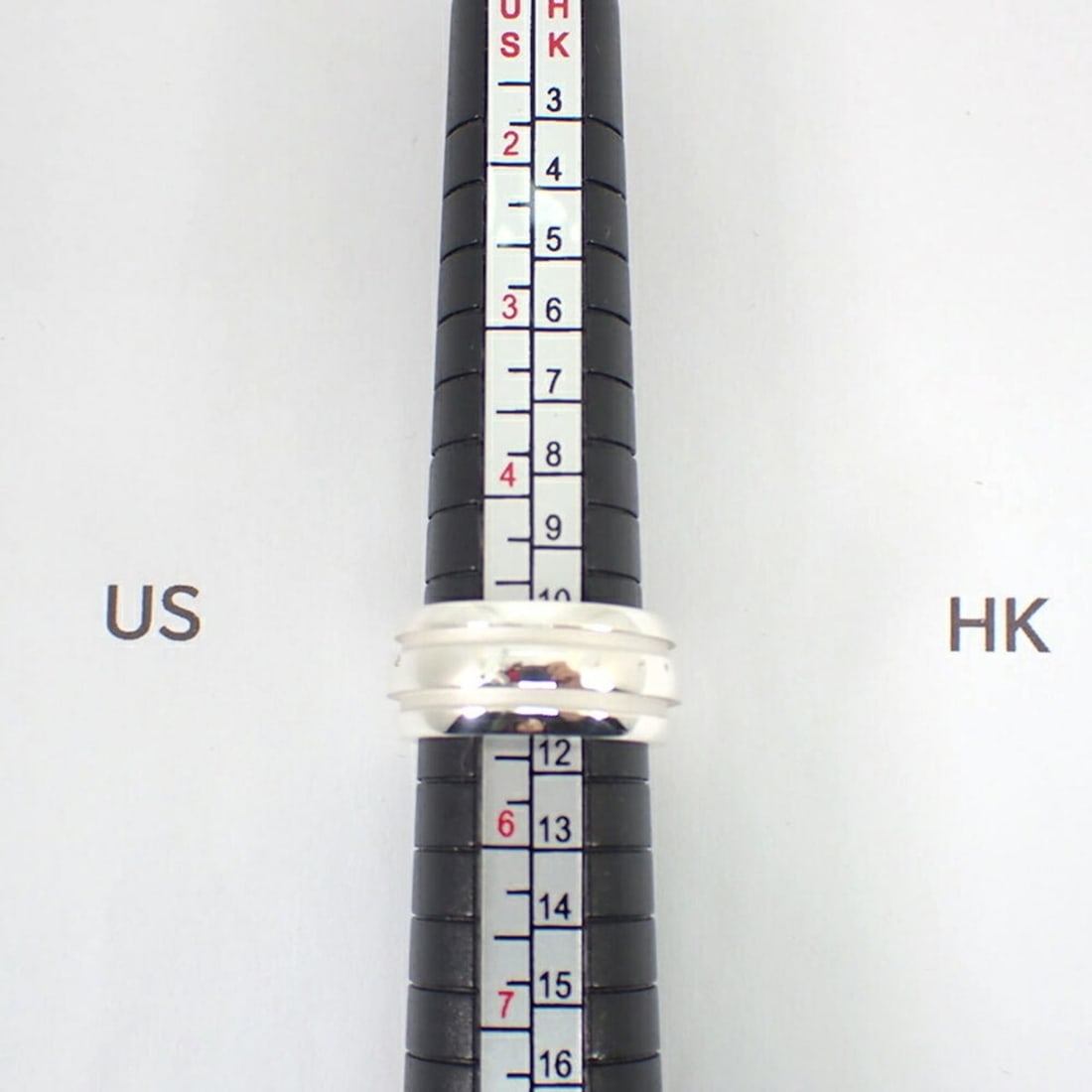 TIFFANY 925 Double Line Ring, Size 9 - 9