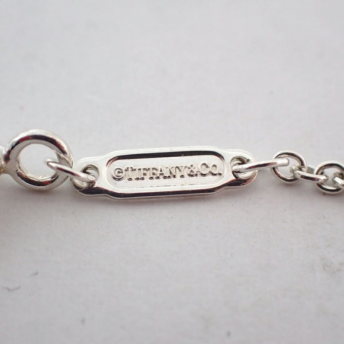 TIFFANY 925 Interlocking Circle Bracelet - 8