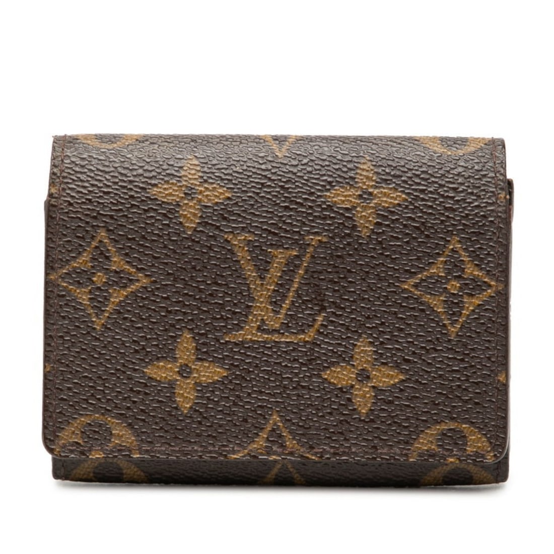 Louis Vuitton Monogram Envelope Carte de Visite Business Card Case/Card Case/Pass Case M62920 Brown (1 of 20)