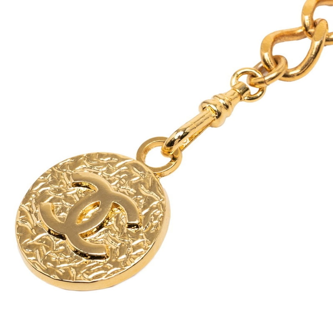 Vintage Chanel Coco Mark Chain Belt, Gold Plated, Women's, CHANEL: --- Catalog ---Category: SizeLength: 101cm / 39.76''Category: DesignType: Chain beltColor: GoldGender: WomenCategory: GeneralBrand: Chanel--- Item List ---Section: ConditionRanking: Rank A Used - A fe