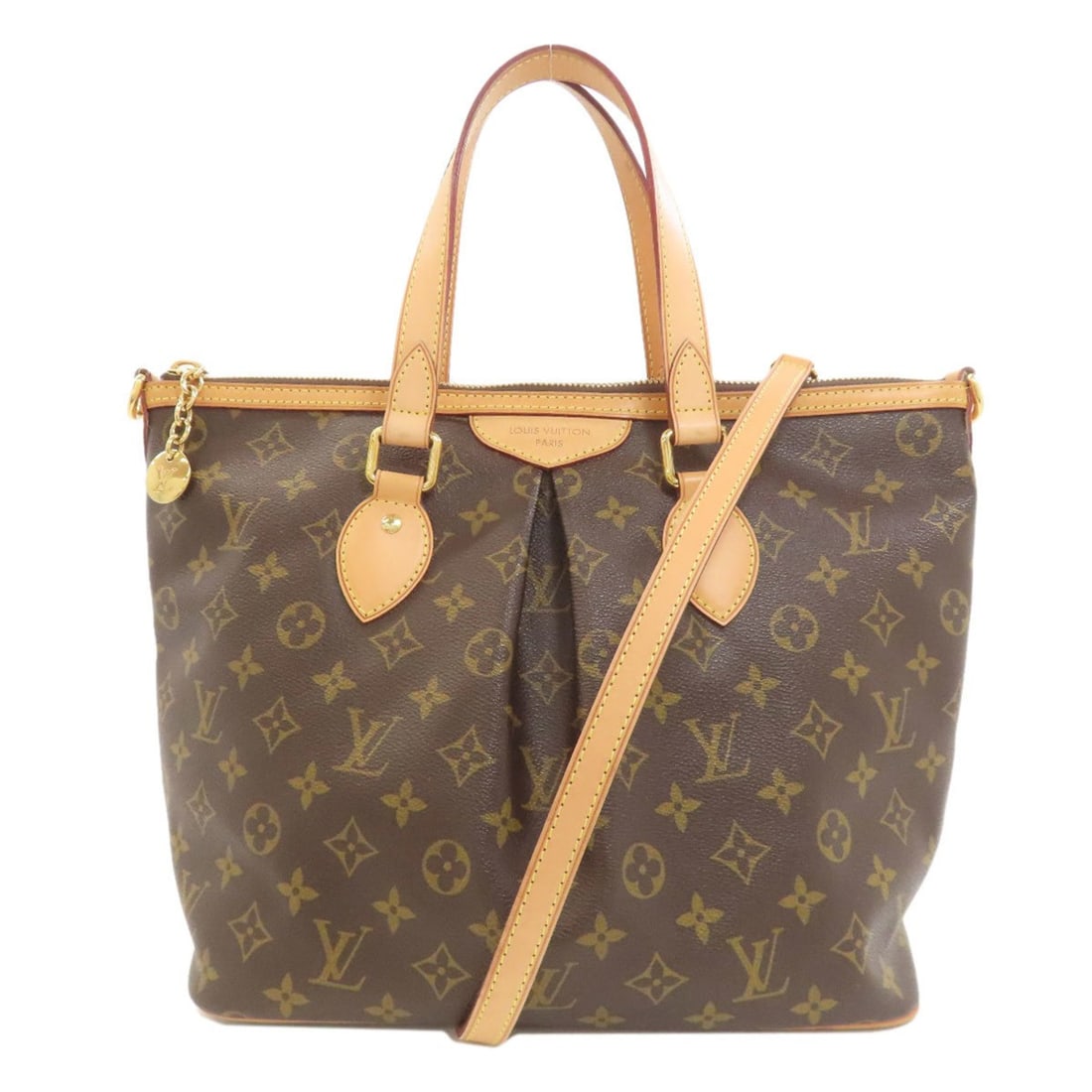 Louis Vuitton M40145 Palermo PM Tote Bag Monogram Canvas Women's LOUIS VUITTON (1 of 20)