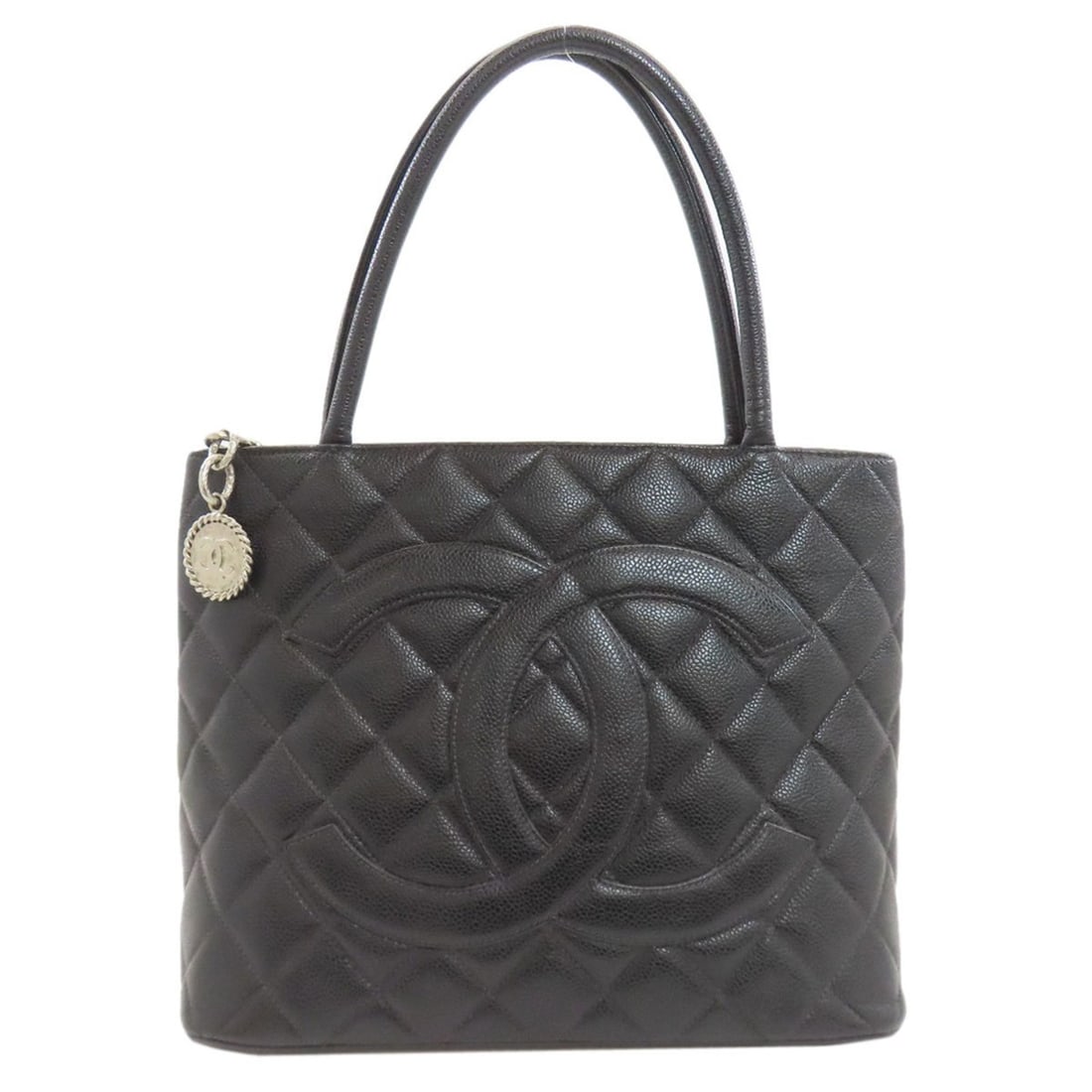 Chanel Reissue Tote Bag, Silver Hardware, Grained Calfskin, Women's, CHANEL: --- Catalog ---Category: SizeSize (HxWxD): 25cm x 30cm x 15cm / 9.84'' x 11.81'' x 5.9''Category: DesignType: Tote bagColor: BlackGender: WomenMaterial: Leather Leather/Fur Type: CalfskinCategory: Gen
