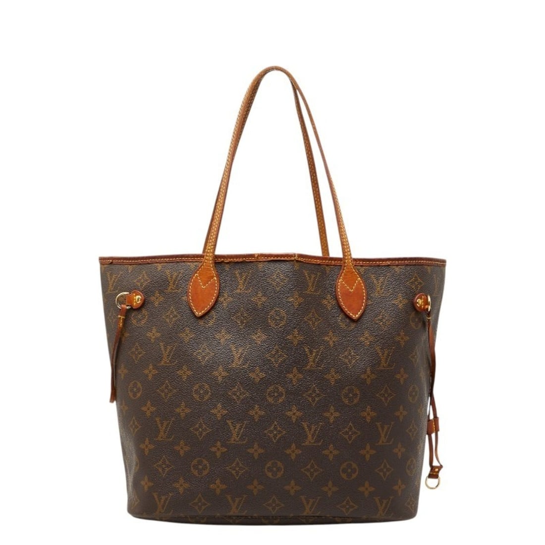 Louis Vuitton Monogram Neverfull MM Shoulder Bag Tote M40156 Brown Leather Women's LOUIS VUITTON (1 of 17)