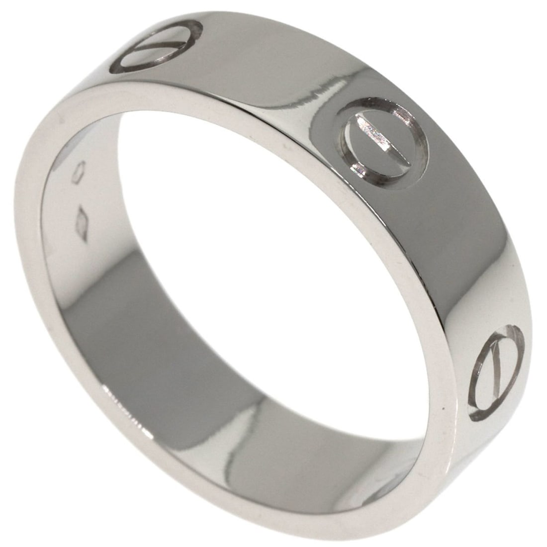 Cartier Love Ring #57 Platinum PT950 Women's (1 of 19)