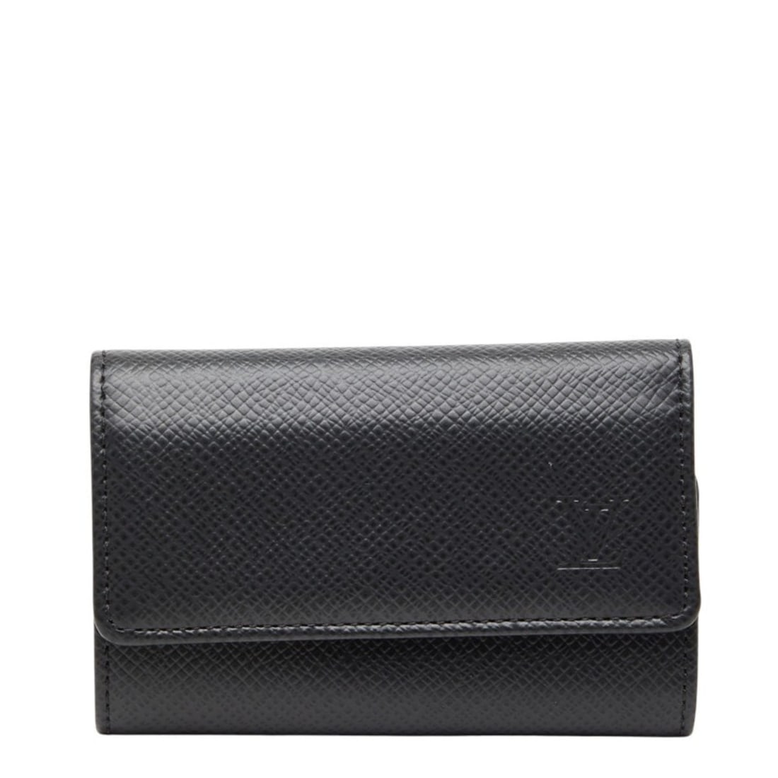 Louis Vuitton Taiga Multicle 6 Key Case M30532 Ardoise Black Leather Men's LOUIS VUITTON: --- Catalog ---Category: DesignType: KeycaseColor: Ardoise, BlackGender: MenMaterial: Leather Category: GeneralBrand: Louis VuittonCategory: Physical PropertiesSize (HxWxD): 7cm x 10.5cm x 1cm / 2.75'