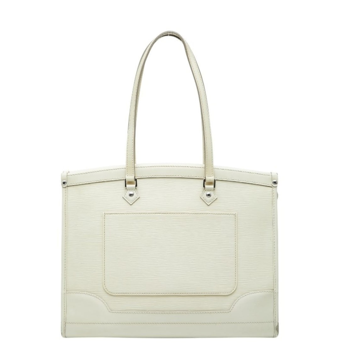 Louis Vuitton Epi Madeleine GM Tote Bag Shoulder M5934J Ivory White Leather Women's LOUIS VUITTON: --- Catalog ---Category: SizeSize (HxWxD): 26cm x 34cm x 12.5cm / 10.23'' x 13.38'' x 4.92''Category: DesignType: Shoulder bag, Tote bagColor: LV Off White, WhiteGender: WomenMaterial: Leather Categor
