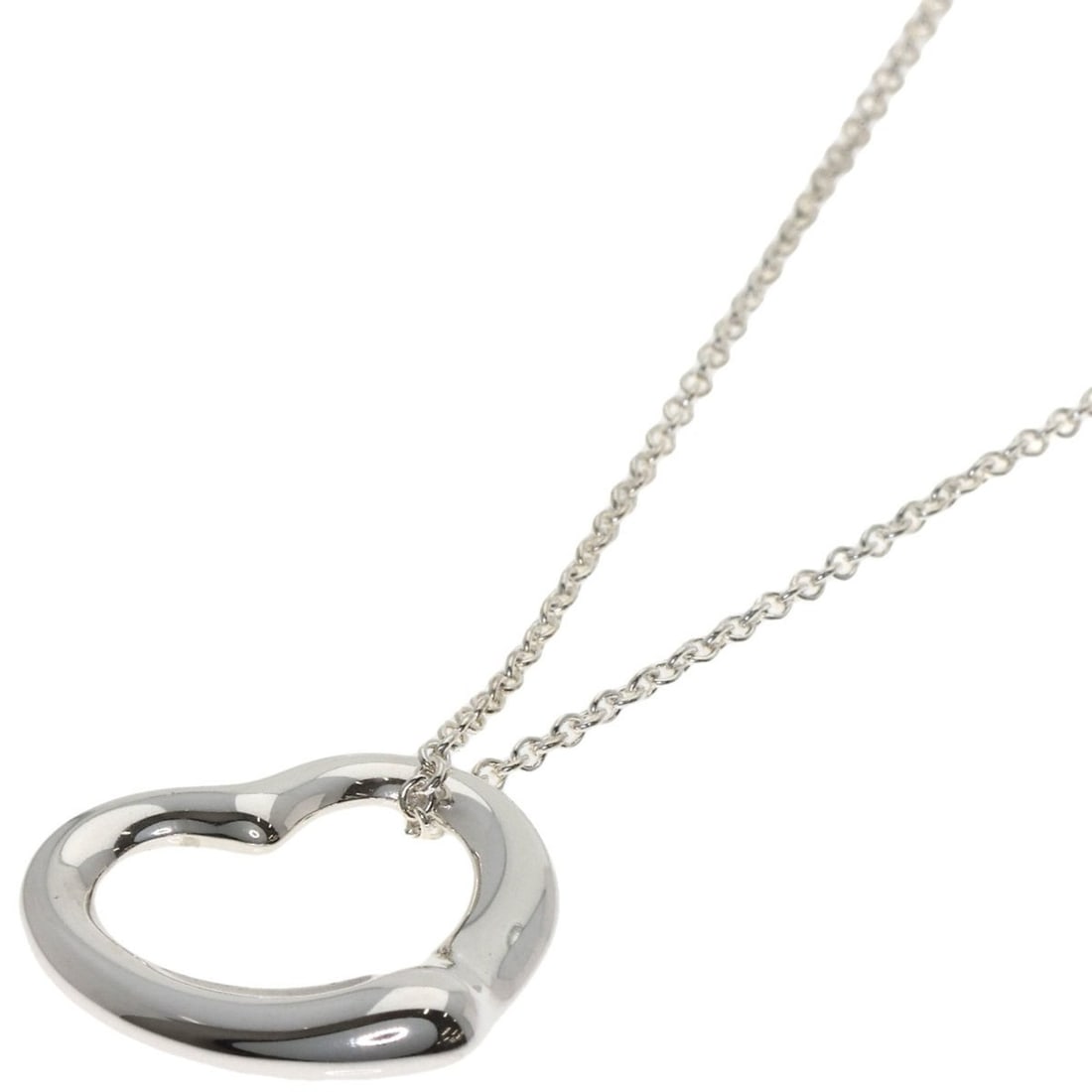 Tiffany & Co. Open Heart Necklace in Silver for Women (1 of 13)