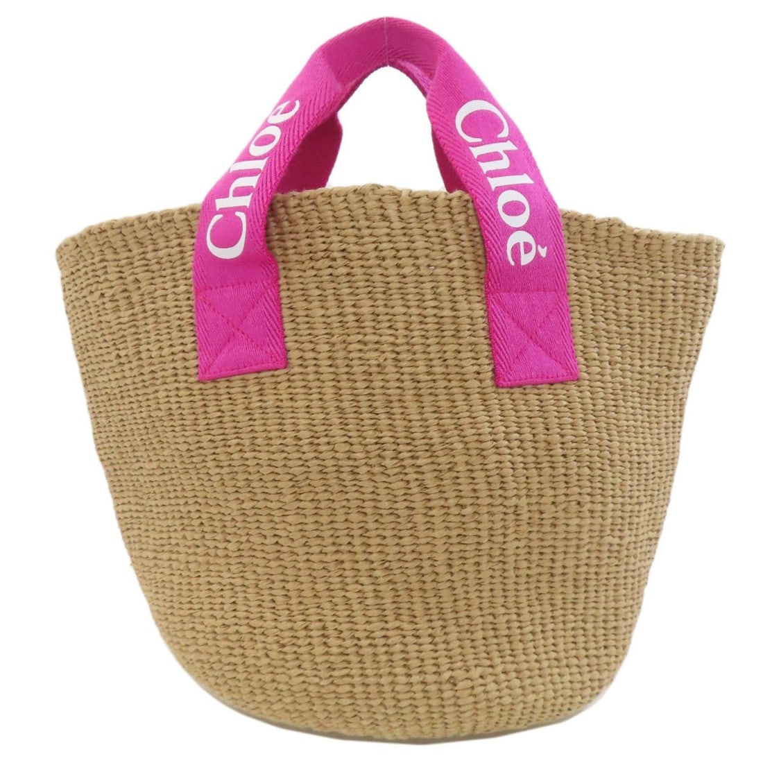 Chloé Chloe Basket Bag Tote Paper Fiber Women's CHLOE: --- Catalog ---Category: SizeSize (HxWxD): 24cm x 36cm x 20cm / 9.44'' x 14.17'' x 7.87''Handle Length: 21cm / 8.26''Category: DesignType: Tote bagColor: BrownGender: WomenMaterial: Paper Category: Ge