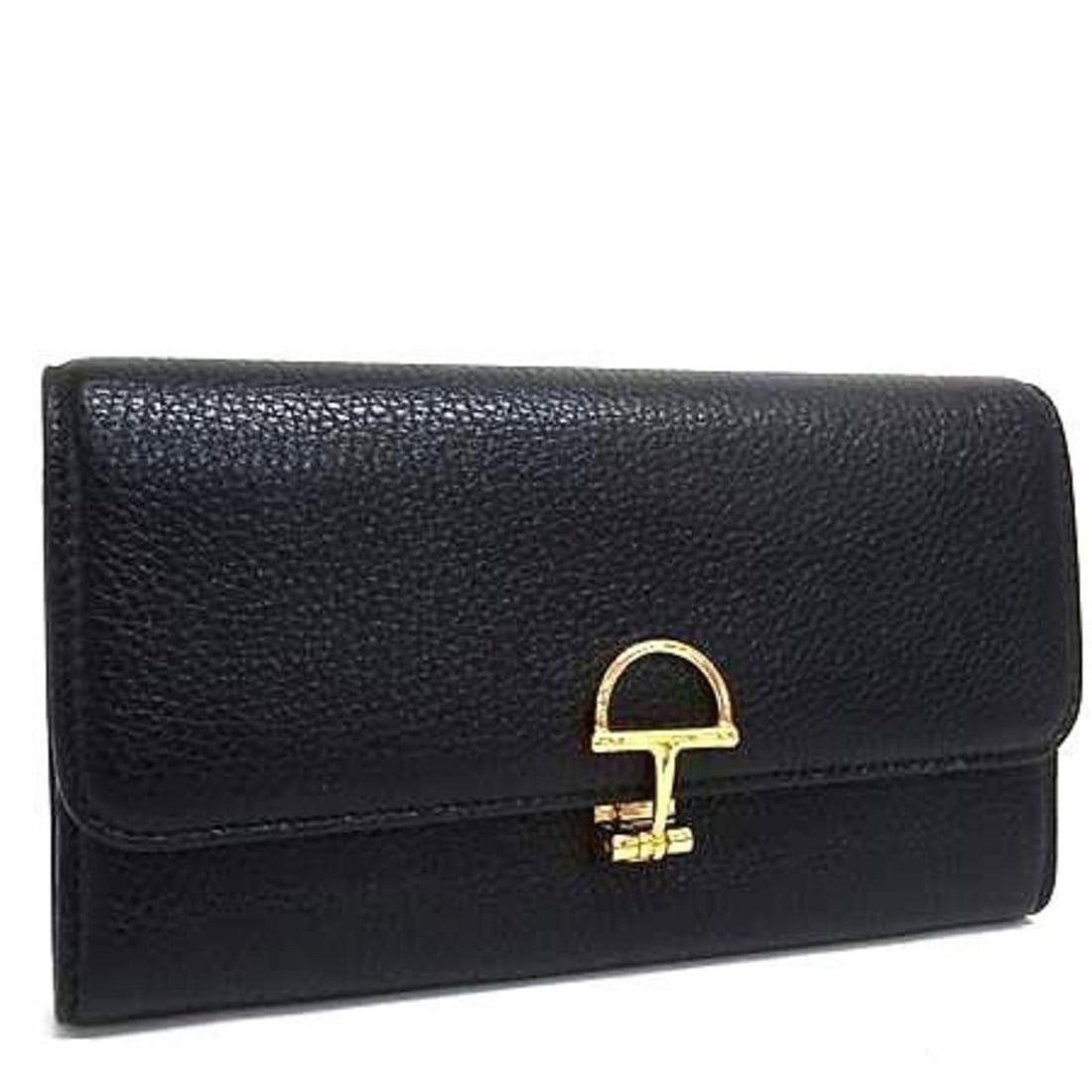 GUCCI Softbit Continental Wallet 828147 Black Leather Bifold Long for Men and Women (1 of 18)