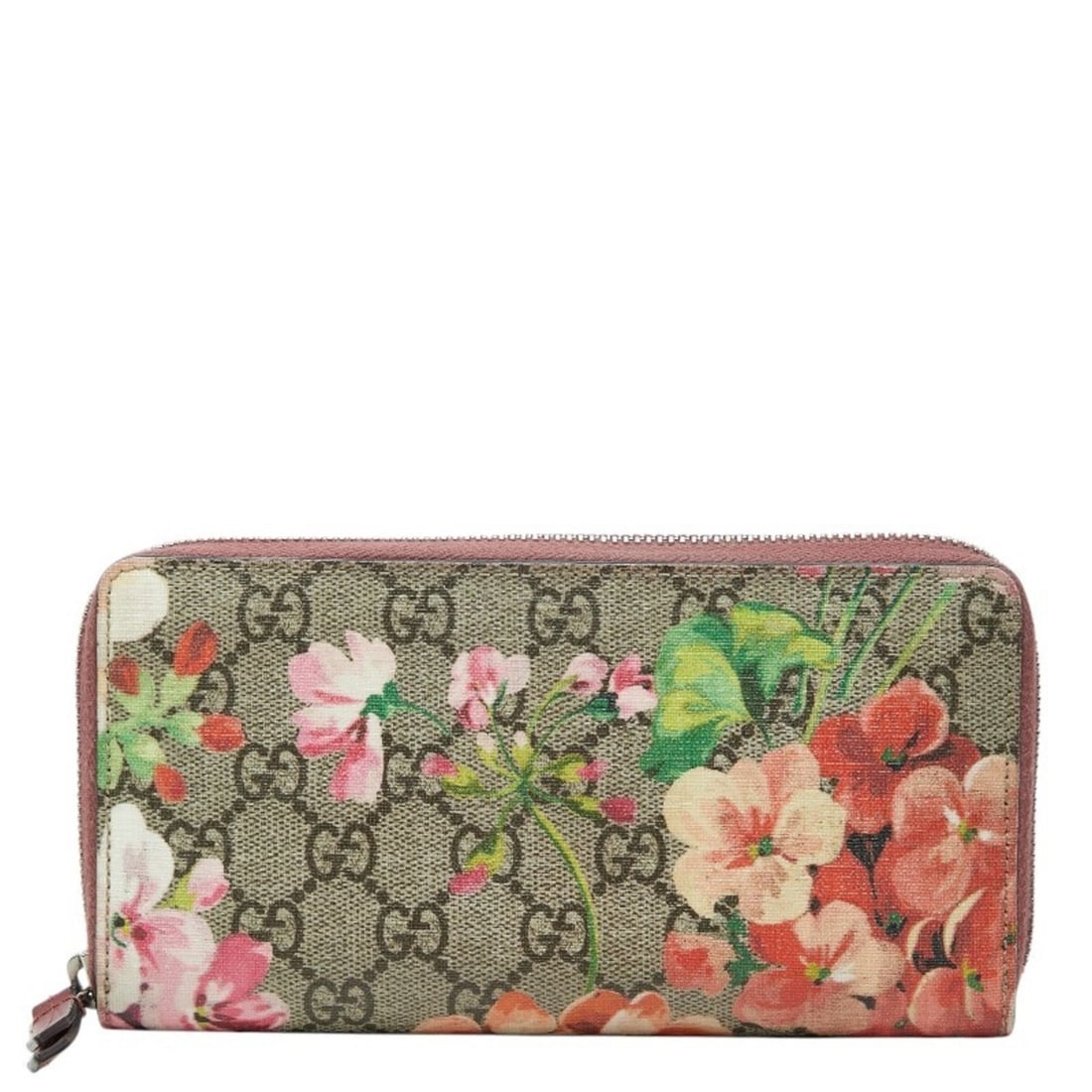 Gucci GG Blooms Supreme Floral Print Zip-Around Long Wallet 404071 Pink Multicolor Leather Women's: --- Catalog ---Category: SizeSize (HxWxD): 10cm x 19cm x 2cm / 3.93'' x 7.48'' x 0.78''Category: DesignType: Long wallet (bi-fold)Color: Multi-color, PinkGender: WomenMaterial: GG Supreme Category: Ge