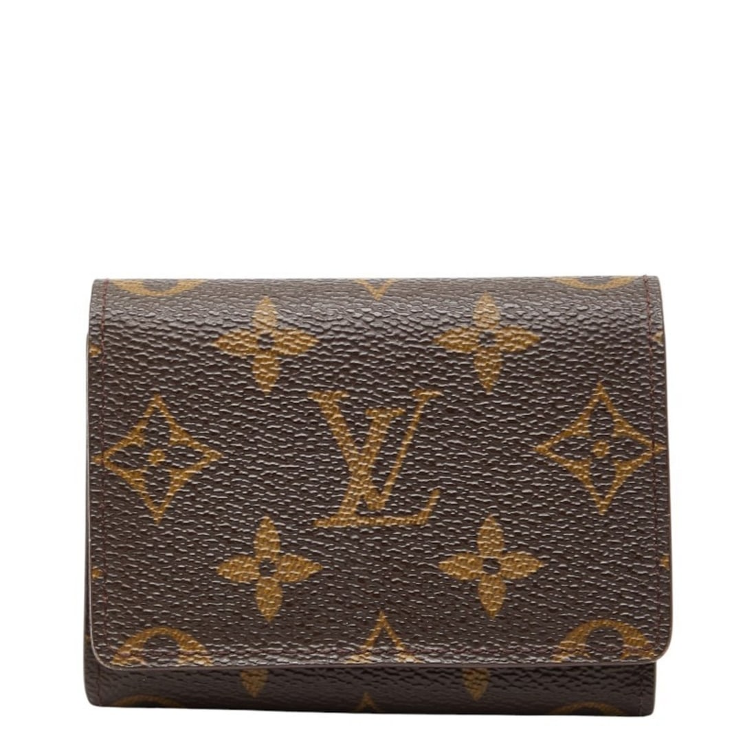 Louis Vuitton Monogram Envelope Carte de Visite Business Card Case/Card Case/Pass Case M62920 Brown (1 of 11)