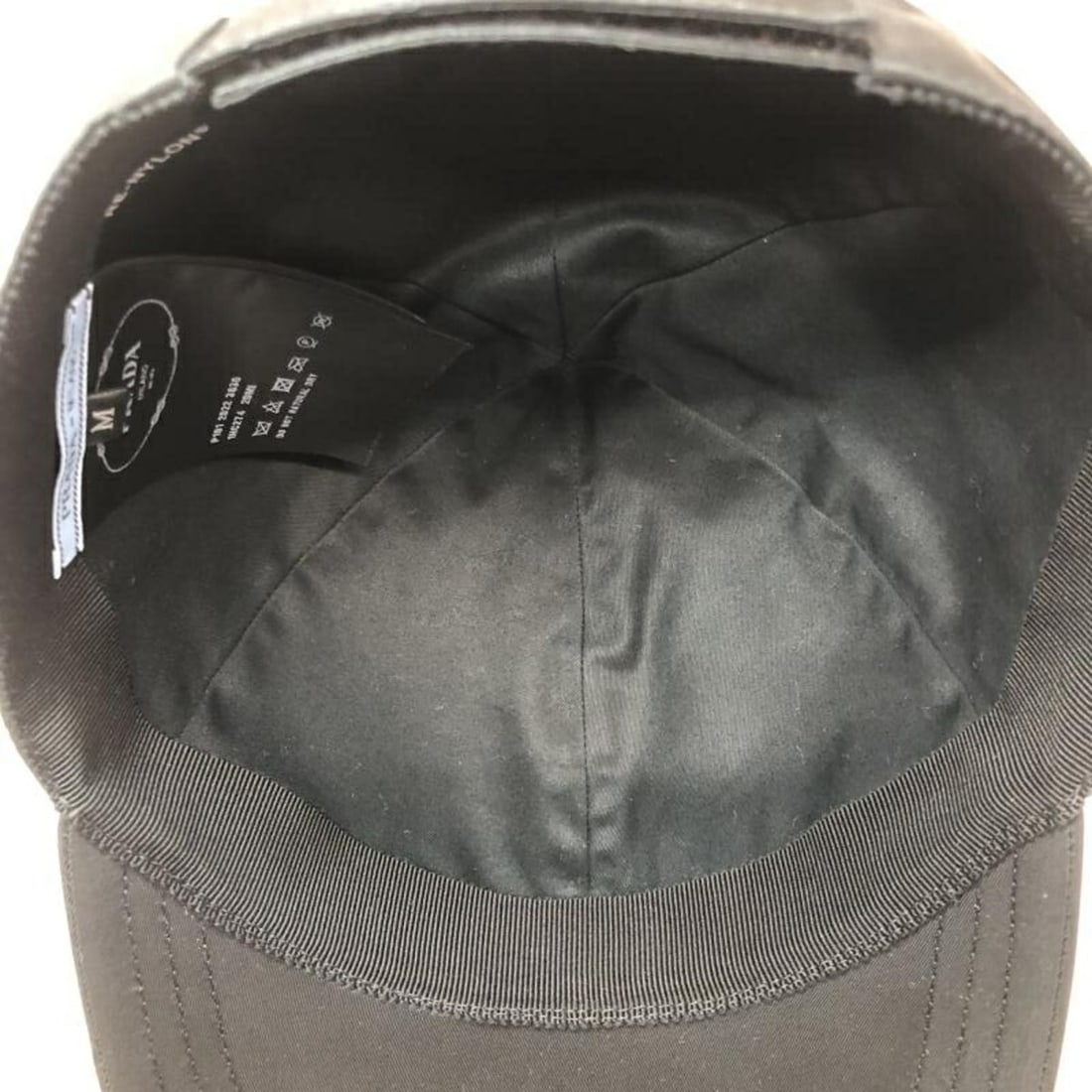 PRADA Baseball Cap Black 1HC274 - 4