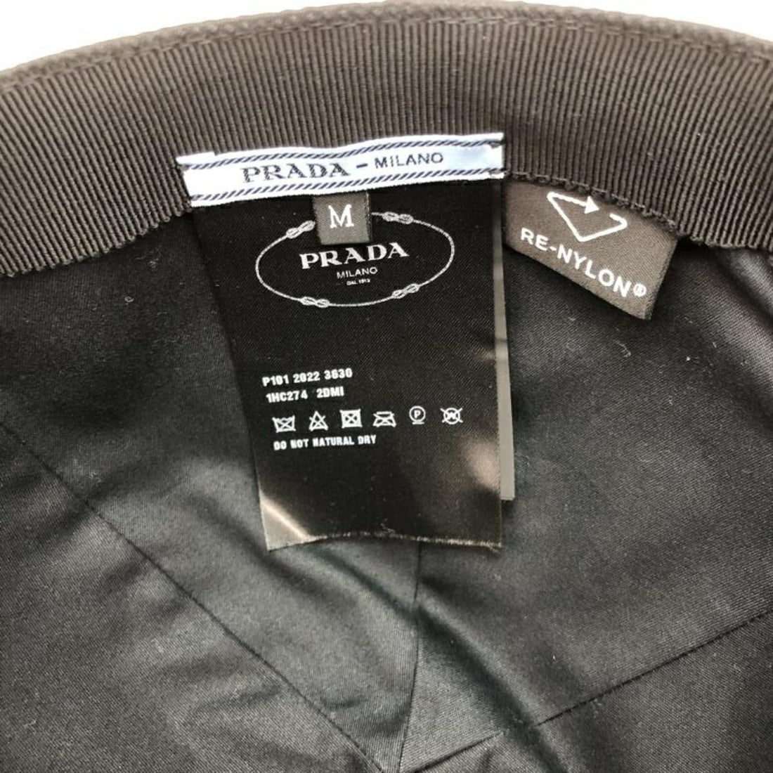 PRADA Baseball Cap Black 1HC274 - 7