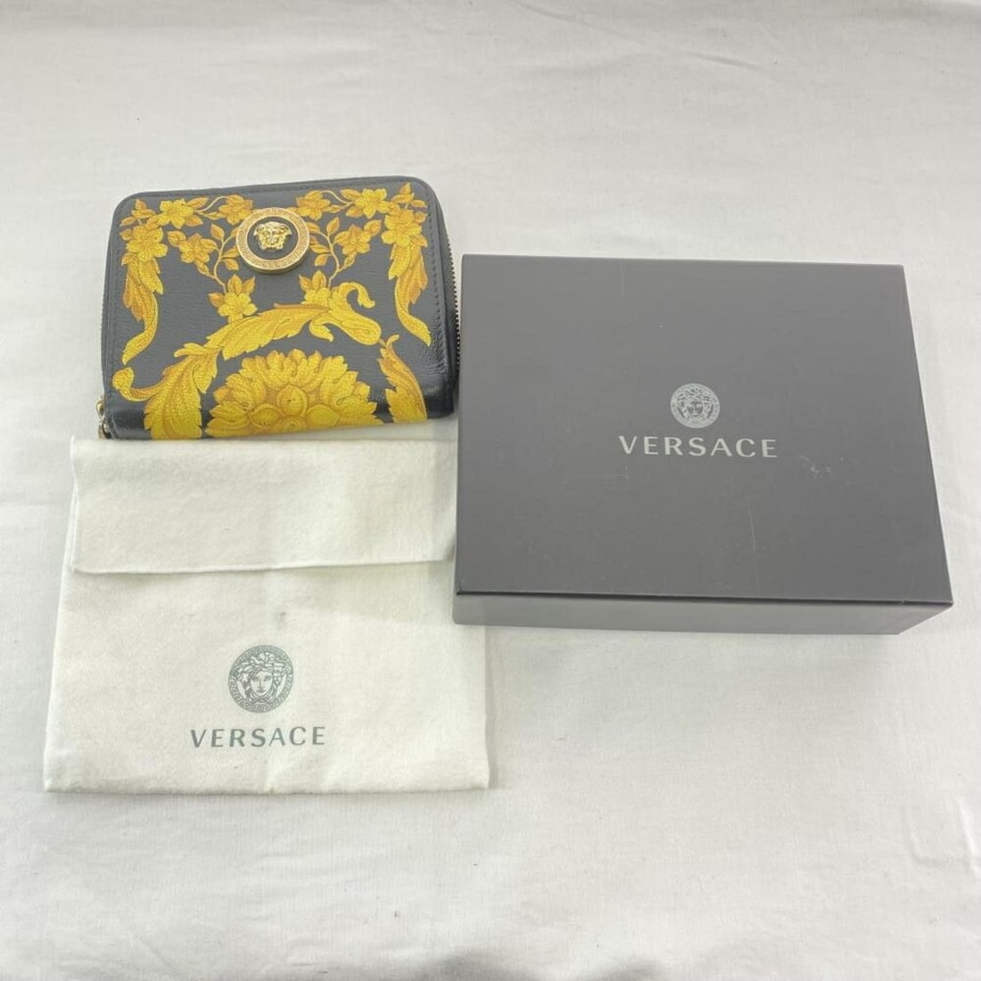 VERSACE Barocco Wallet Black Versace - 10