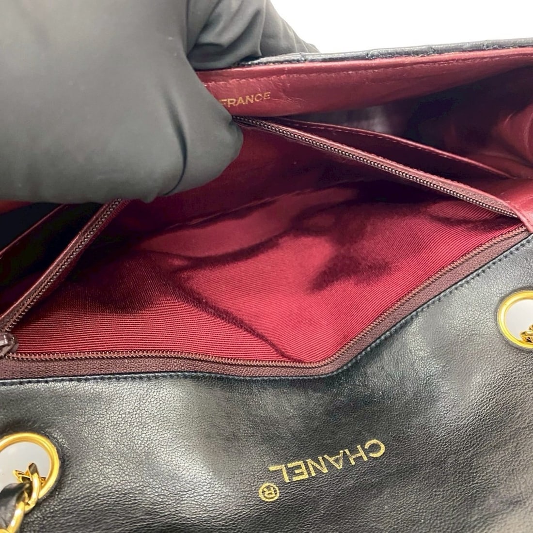 GUCCI Script Chain Necklace, Gold, 40cm - 10