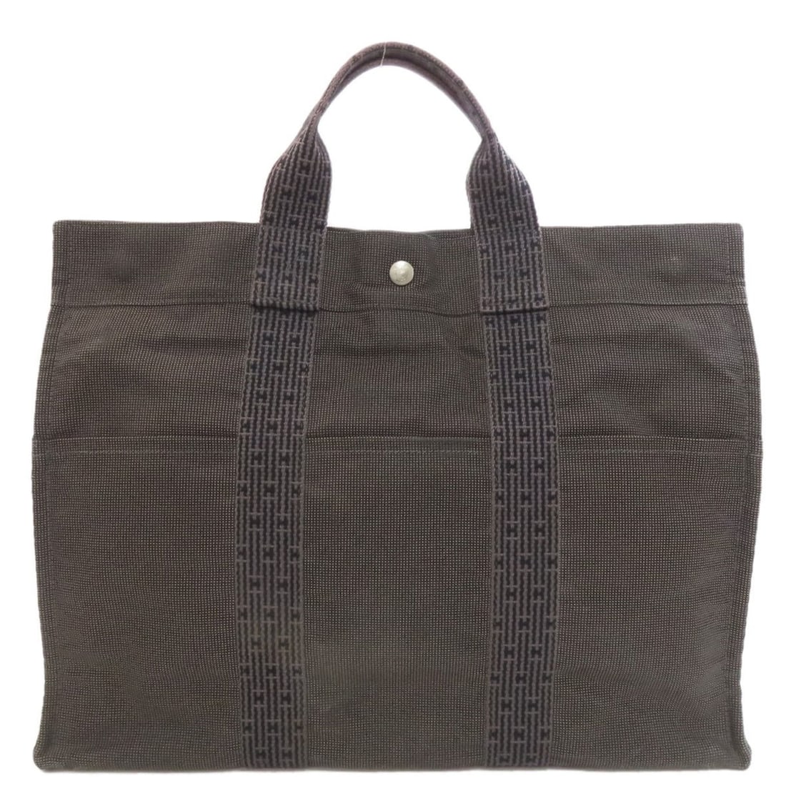 Hermes Air Line MM Handbag Canvas Women's HERMES (1 of 20)