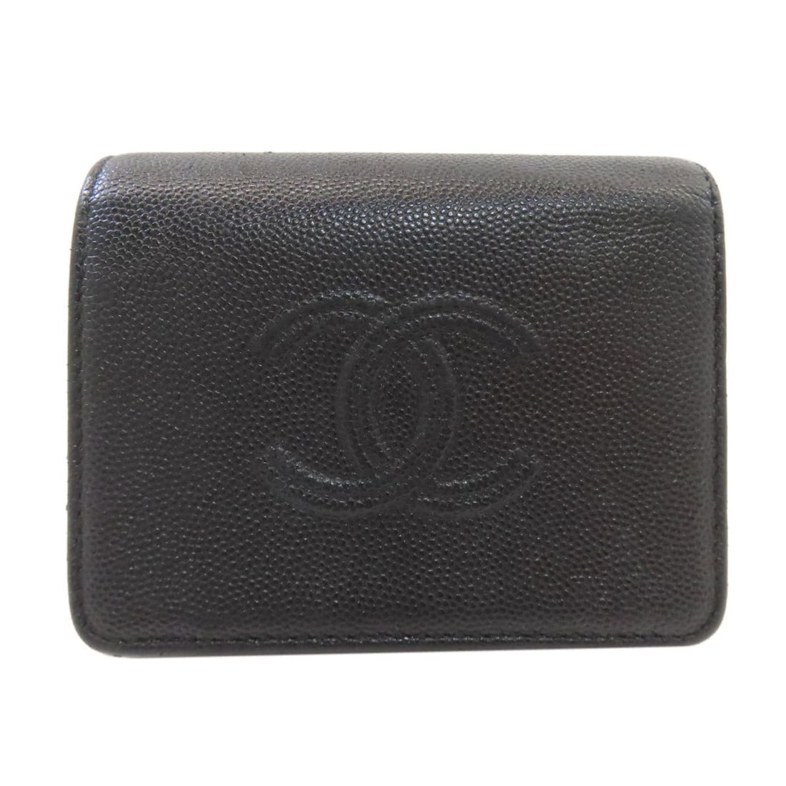 CHANEL Matelasse Tri-fold Wallet, Bi-fold Grained Calfskin, Women's, (1 of 20)