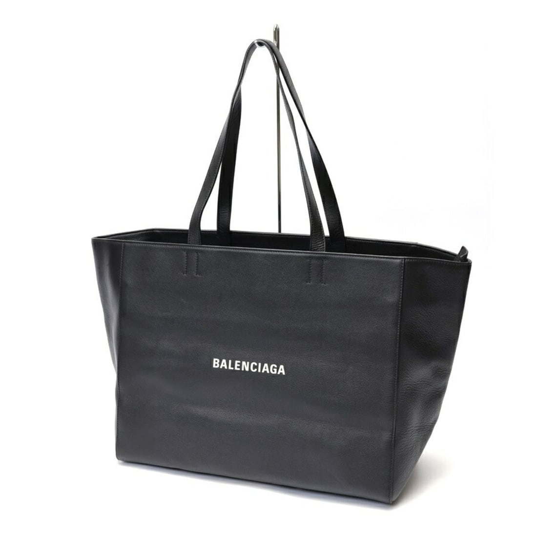 Balenciaga East West Tote Bag 618284 in Black Leather (1 of 17)