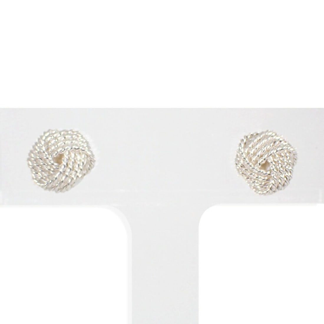 TIFFANY Ag925 Somerset Mesh Earrings: --- Catalog ---Category: DesignType: Stud earringsGender: WomenMaterial: Sterling silver 925Category: GeneralBrand: Tiffany--- Item List ---Section: ConditionRanking: Rank A Used - A few traces of usa