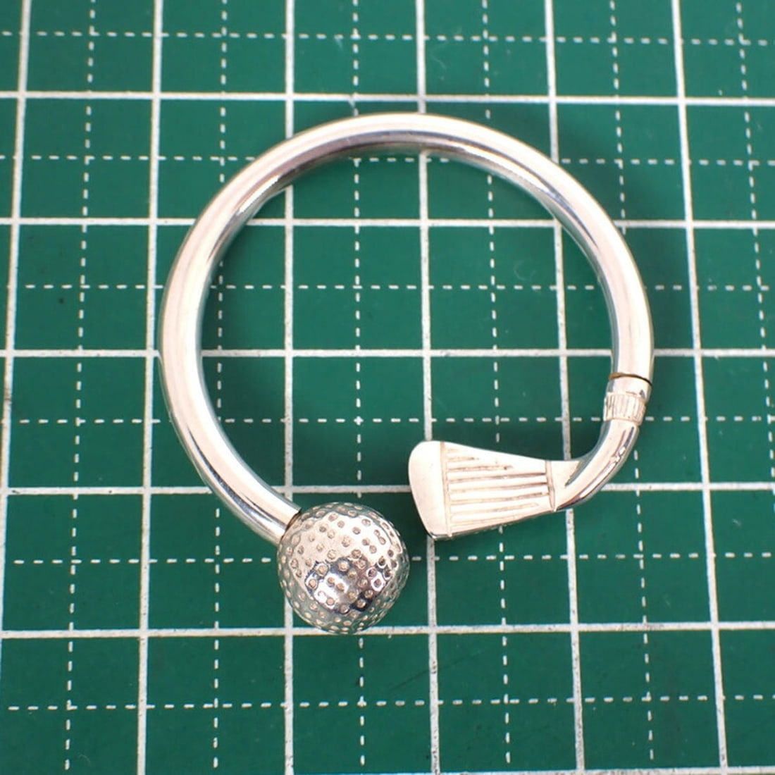 TIFFANY 925 Golf Key Ring - 8