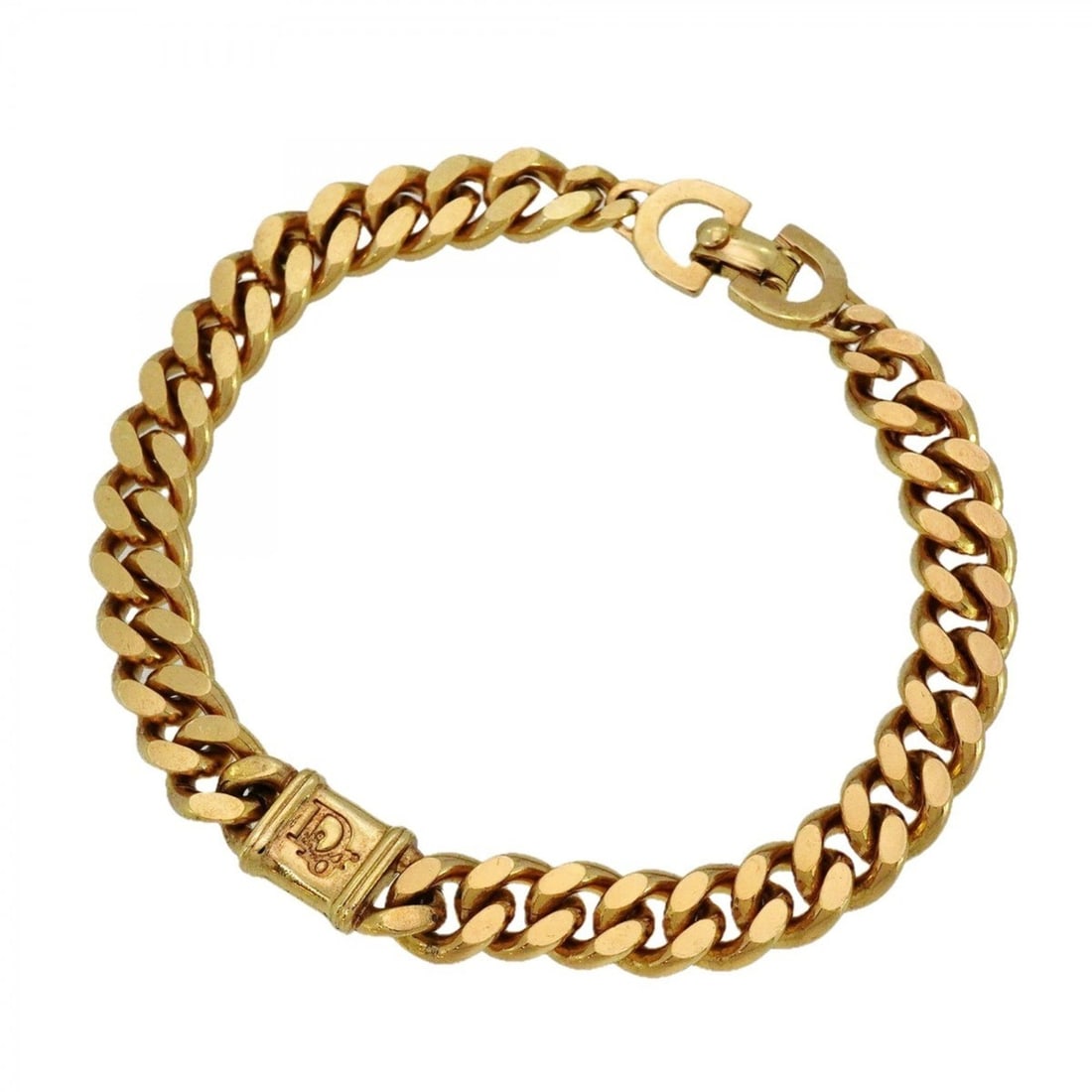 Christian Dior Bracelet GP Plated Gold Women's: --- Catalog ---Category: SizeLength: 17.5cm / 6.88''Category: DesignType: Charm braceletColor: GoldGender: WomenMaterial: Gold platingCategory: GeneralBrand: Christian Dior--- Item List ---Section: Co