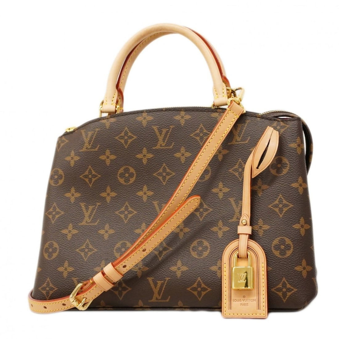 Louis Vuitton Monogram Petit Palais PM Handbag M45900 Brown 2-Way Bag for Women (1 of 16)