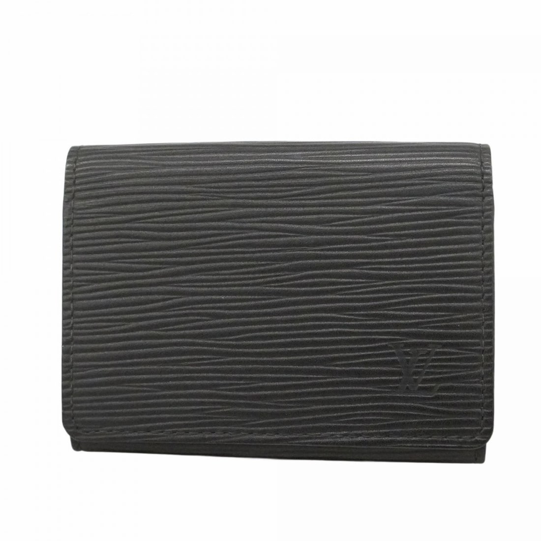 Louis Vuitton Epi Envelope Carte de Visite Business Card Case M56582 Noir Men's (1 of 10)