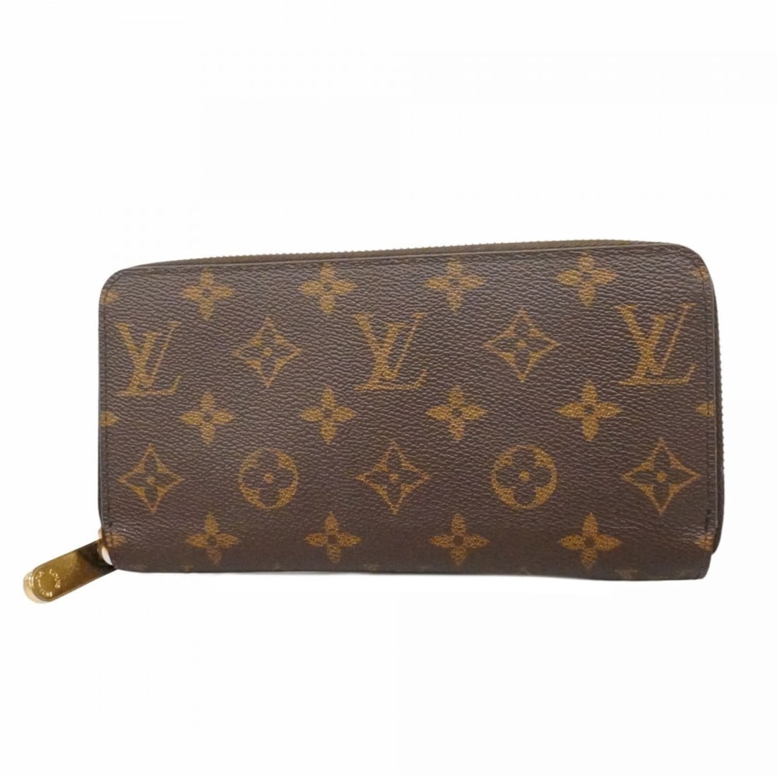 Louis Vuitton Monogram Zippy Wallet M41895 Brown Fuchsia Women's (1 of 14)