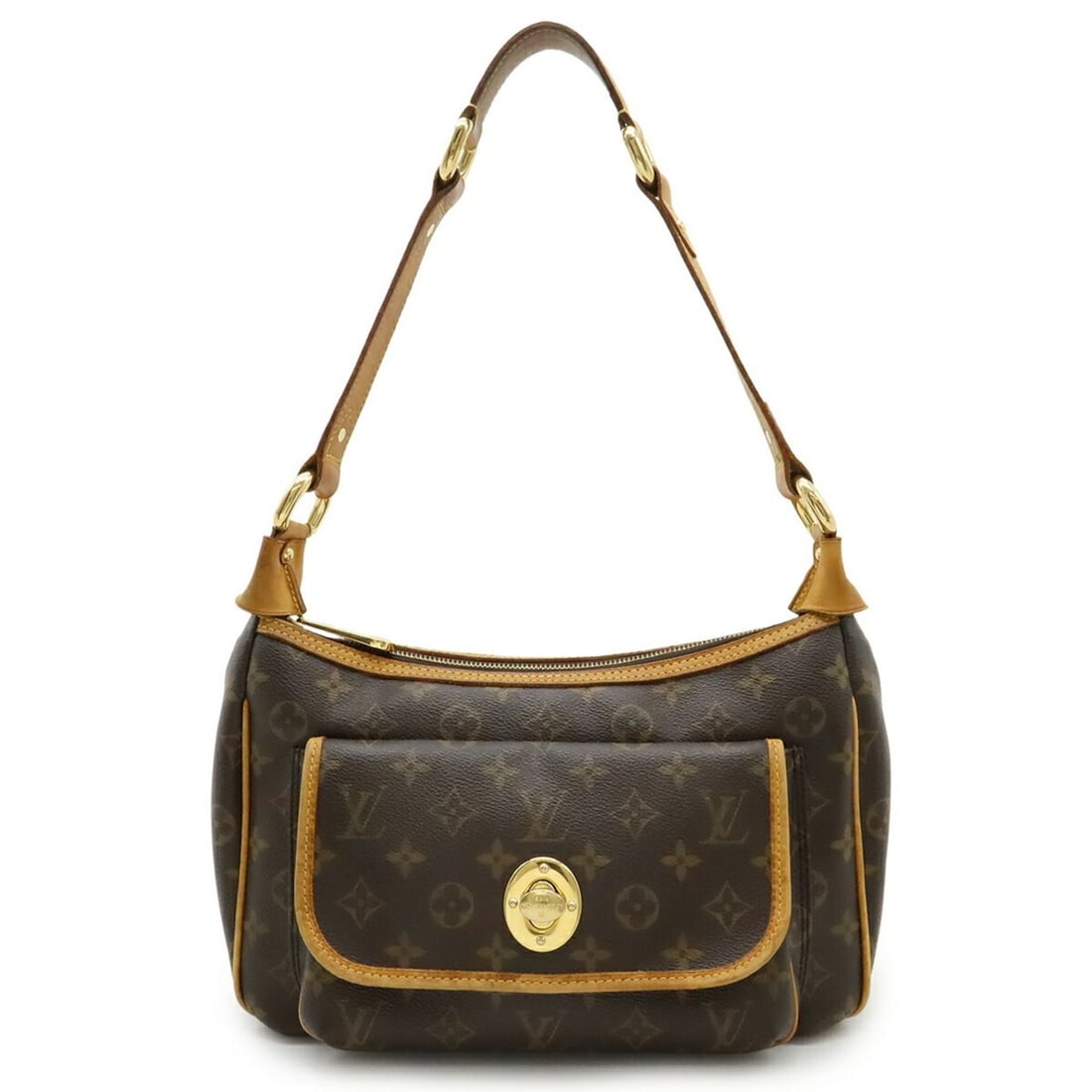 LOUIS VUITTON Monogram Tikal GM Shoulder Bag M40077: --- Catalog ---Category: SizeSize (HxWxD): 20.5cm x 29.5cm x 12.5cm / 8.07'' x 11.61'' x 4.92''Category: DesignType: Shoulder bagColor: BrownGender: Women,MenMaterial: Canvas Category: GeneralMPN: M40