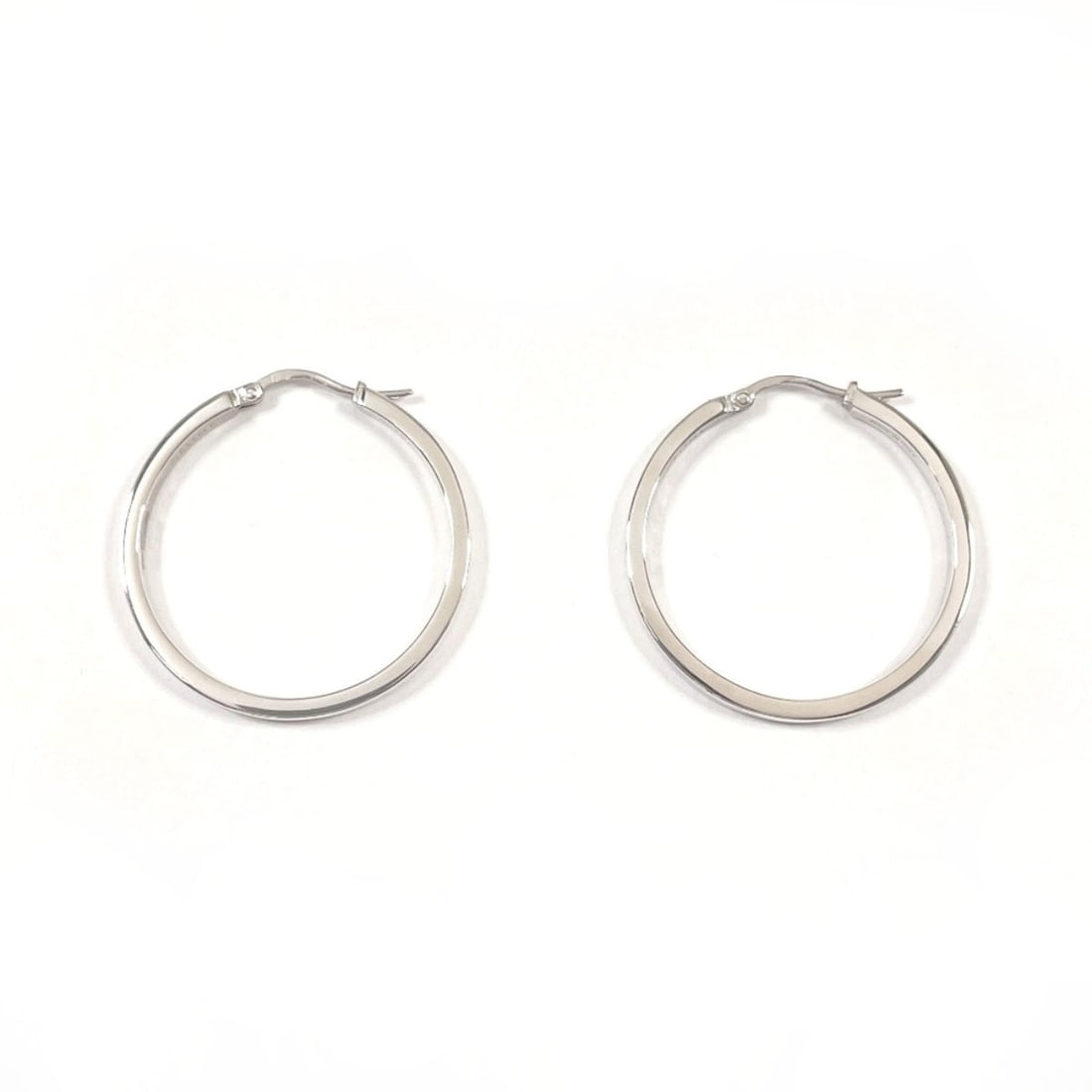 CELINE Hoop Earrings, 925 Sterling Silver, Women's (1 of 14)