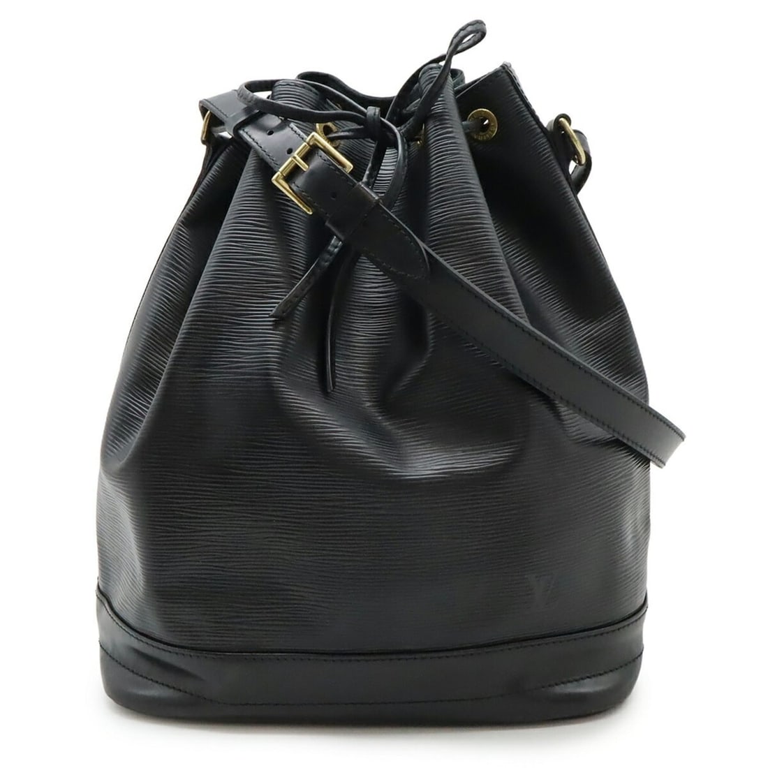 LOUIS VUITTON Epi Noe Shoulder Bag in Noir Black (M59002) (1 of 10)