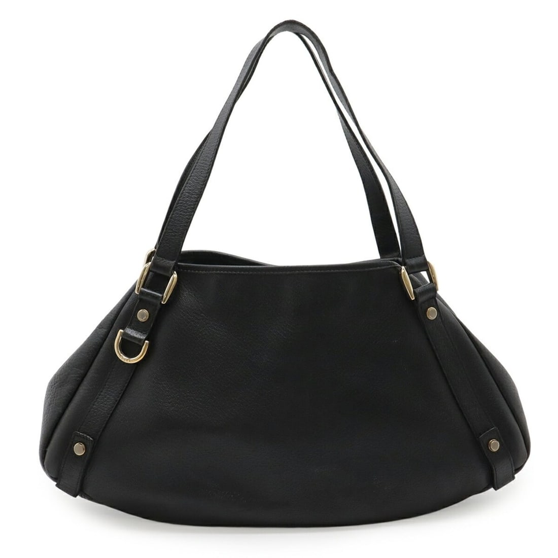 GUCCI Abbey Tote Bag Shoulder Leather Black 130736 (1 of 14)