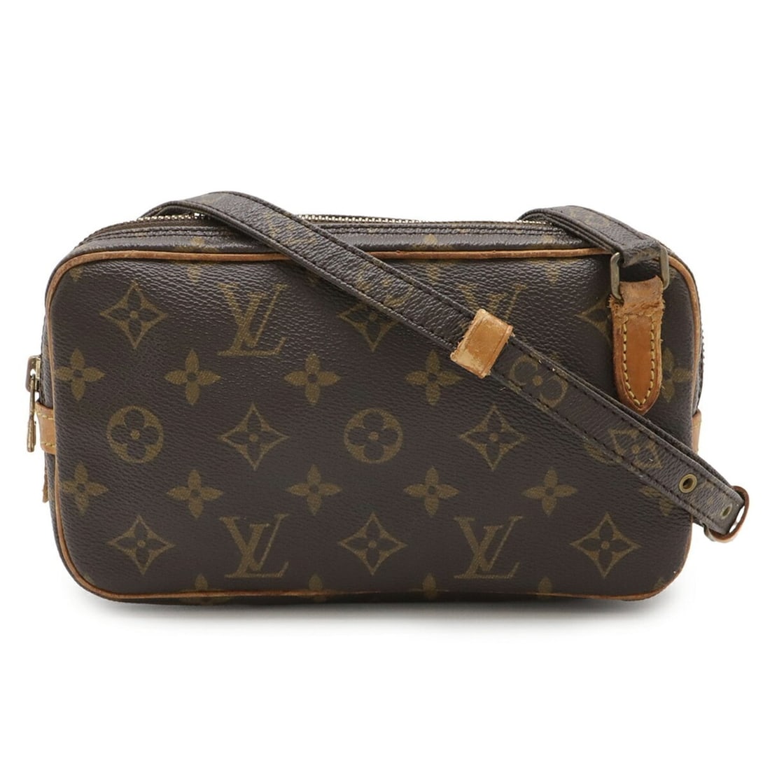 LOUIS VUITTON Monogram Marly Bandouliere Shoulder Bag Pochette M51828 (1 of 12)