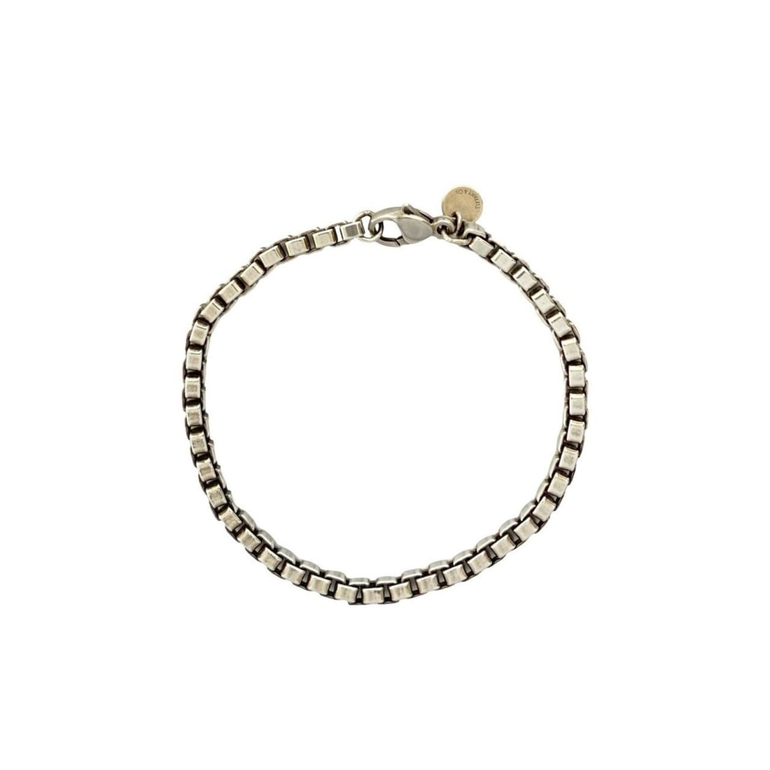 TIFFANY & Co. Tiffany Venetian Bracelet, 925 Sterling Silver, Bangle, Women's, 42695: --- Catalog ---Category: SizeLength: 19cm / 7.48''Category: DesignType: Charm braceletColor: SilverGender: WomenMaterial: Silver 925Category: GeneralBrand: Tiffany--- Item List ---Section: ConditionRa