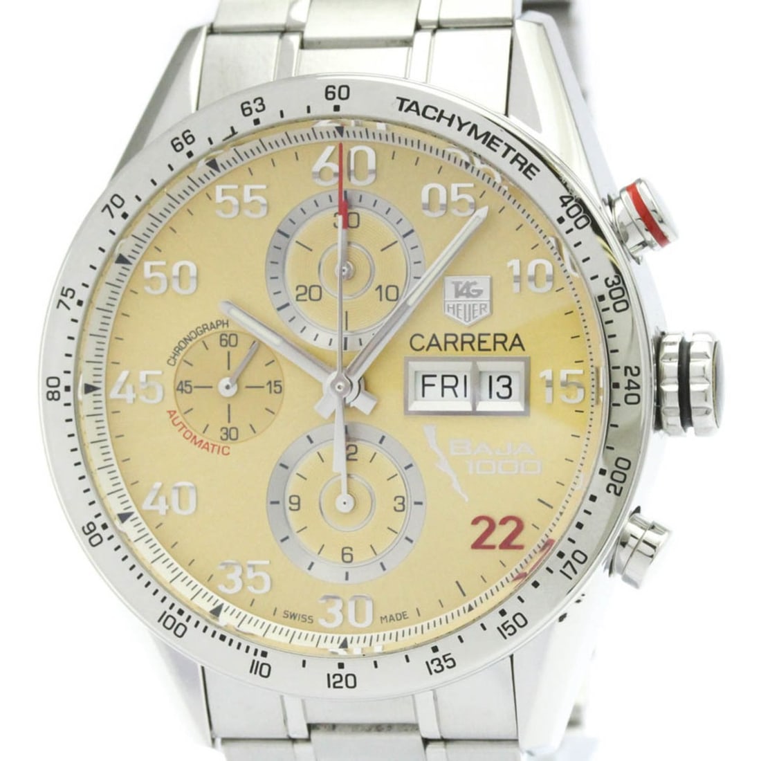 TAG Heuer Carrera Baja California Chronograph Watch CV2A1H Polished (1 of 8)