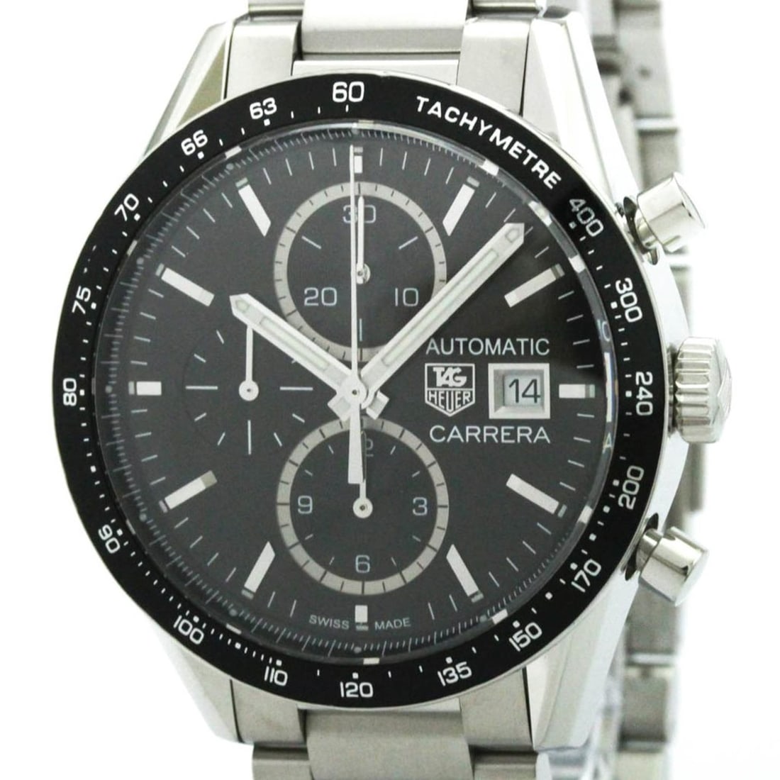 TAG HEUER Carrera 1887 Chronograph Automatic Watch CV201AL Polished (1 of 9)