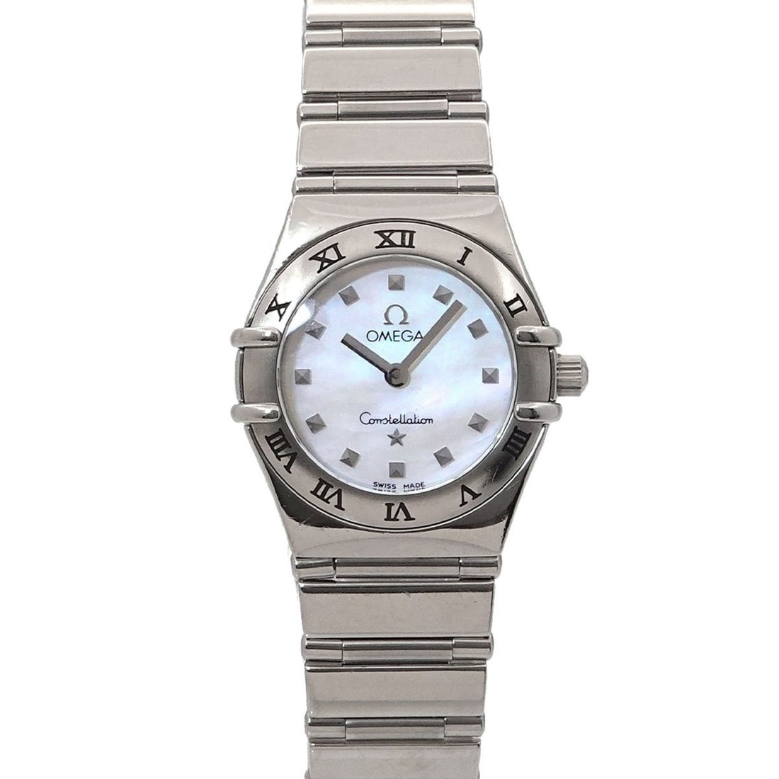 OMEGA Constellation Mini My Choice 1561 71 Women's White Shell Quartz Watch (1 of 8)