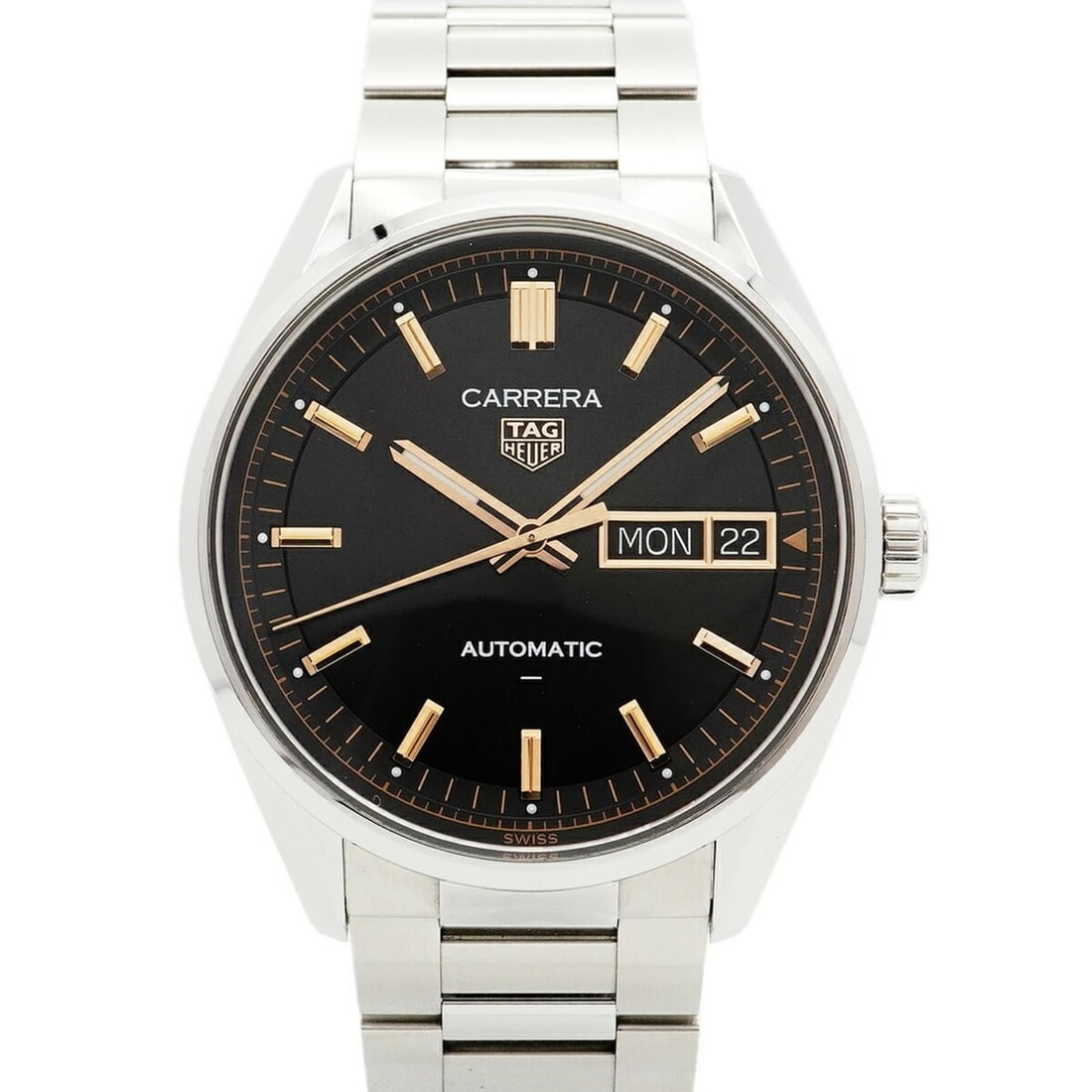 TAG Heuer Carrera WDA2111 Black Dial Men's Watch: --- Catalog ---Category: SizeWrist Size: 17.5cm / 6.88''Case Diameter: 41mm / 1.61''Category: DesignType: WristwatchGender: MenColor (Dial): BlackMaterial (Band): Stainless steelCategory: GeneralMPN: