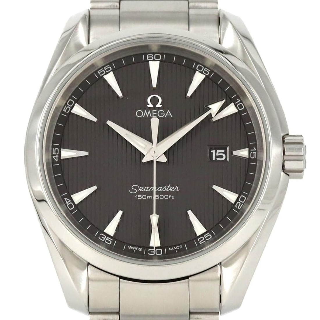 Omega Seamaster Aqua Terra 231.10.39.61.06.001 Stainless Steel Quartz Watch: --- Catalog ---Category: SizeWrist Size: 19.5cm / 7.67''Case Diameter: 39mm / 1.54''Category: DesignType: WristwatchGender: MenColor (Dial): GrayMaterial (Band): Stainless steelMaterial (Case): Stainl