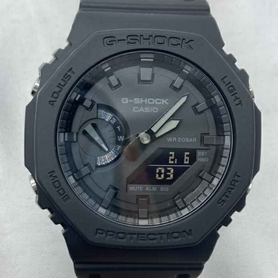 CASIO G-SHOCK Watch GA-2100-1A1JF G-Shock Black Casio: --- Catalog ---Category: SizeWrist Size: 21cm / 8.26''Case Diameter: 32mm / 1.26''Category: DesignType: WristwatchGender: MenCategory: GeneralMPN: GA-2100-1A1JFBrand: Casio--- Item List ---Section: Co