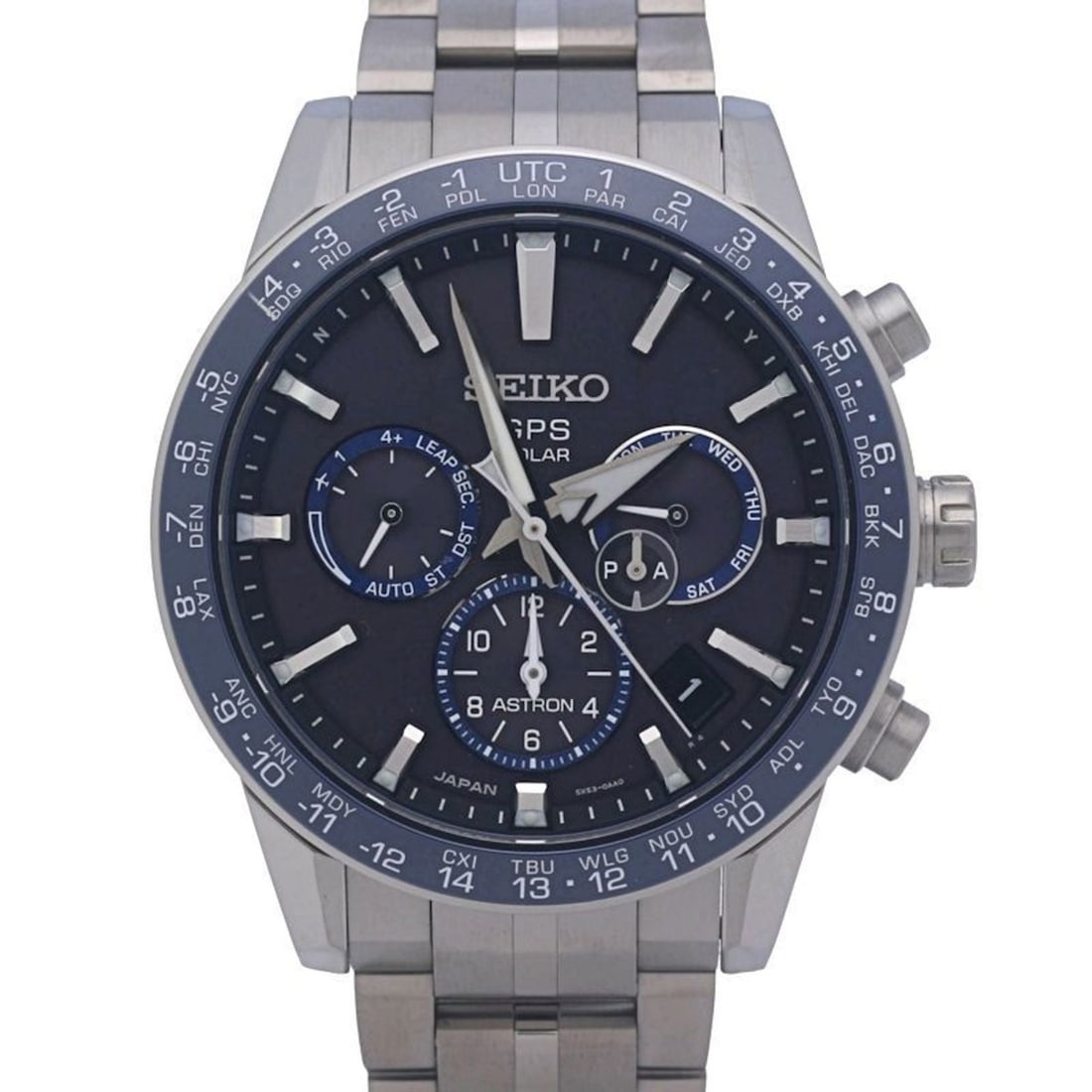 SEIKO Astron SBXC001 Men's Ceramic and Titanium Watch 130455: --- Catalog ---Category: SizeWrist Size: 22cm / 8.66''Case Diameter: 42mm / 1.65''Category: DesignType: WristwatchGender: MenColor (Dial): BlackMaterial (Band): Ceramic, TitaniumMaterial (Case): Ceram