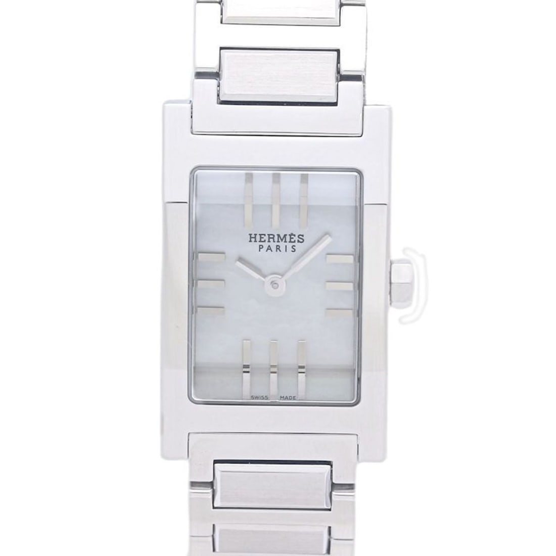 HERMES Tandem TA1.210.213 3800 Women's Watch, Stainless Steel, 130480 (1 of 10)