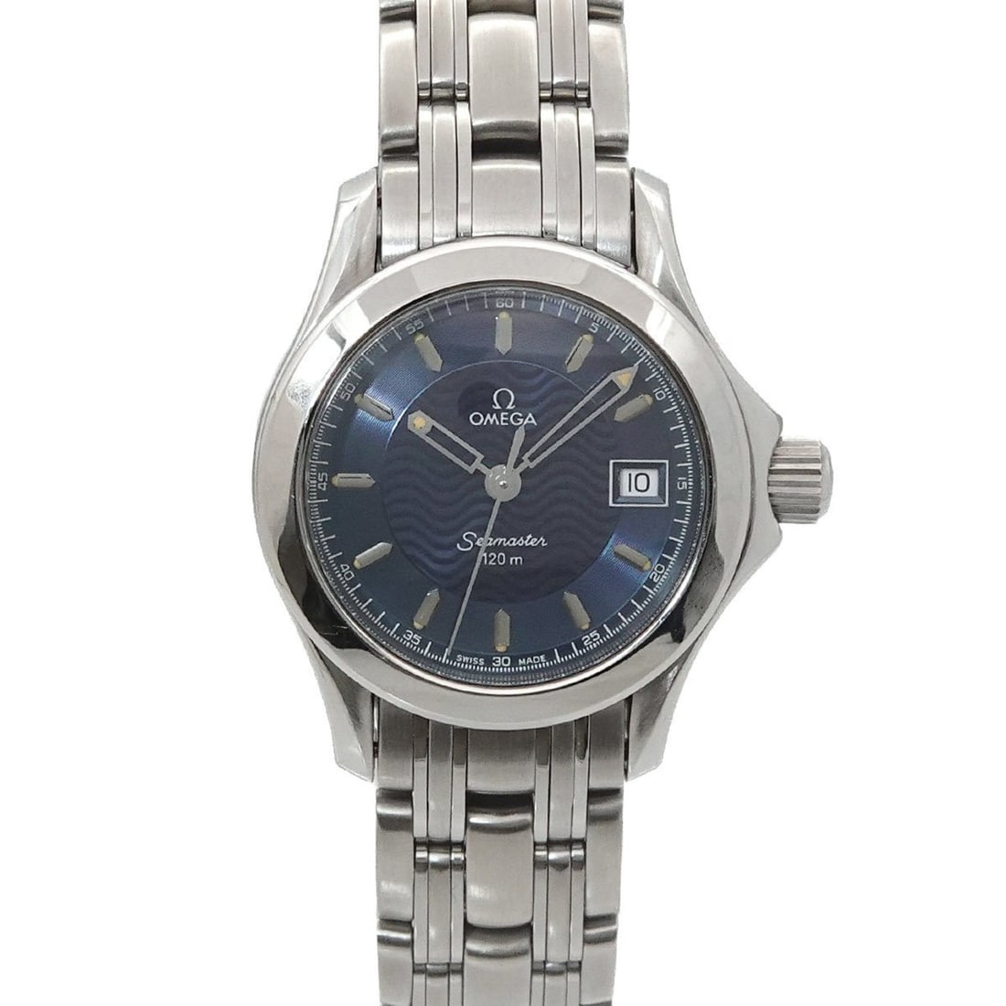 OMEGA Seamaster 120 2581-81 Women's Watch with Date, Blue Quartz Movement (1 of 6)