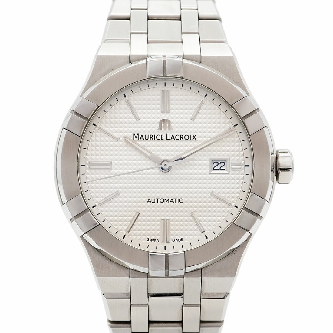 Maurice Lacroix Aicon AI6008 Silver Dial Men's Watch (1 of 10)