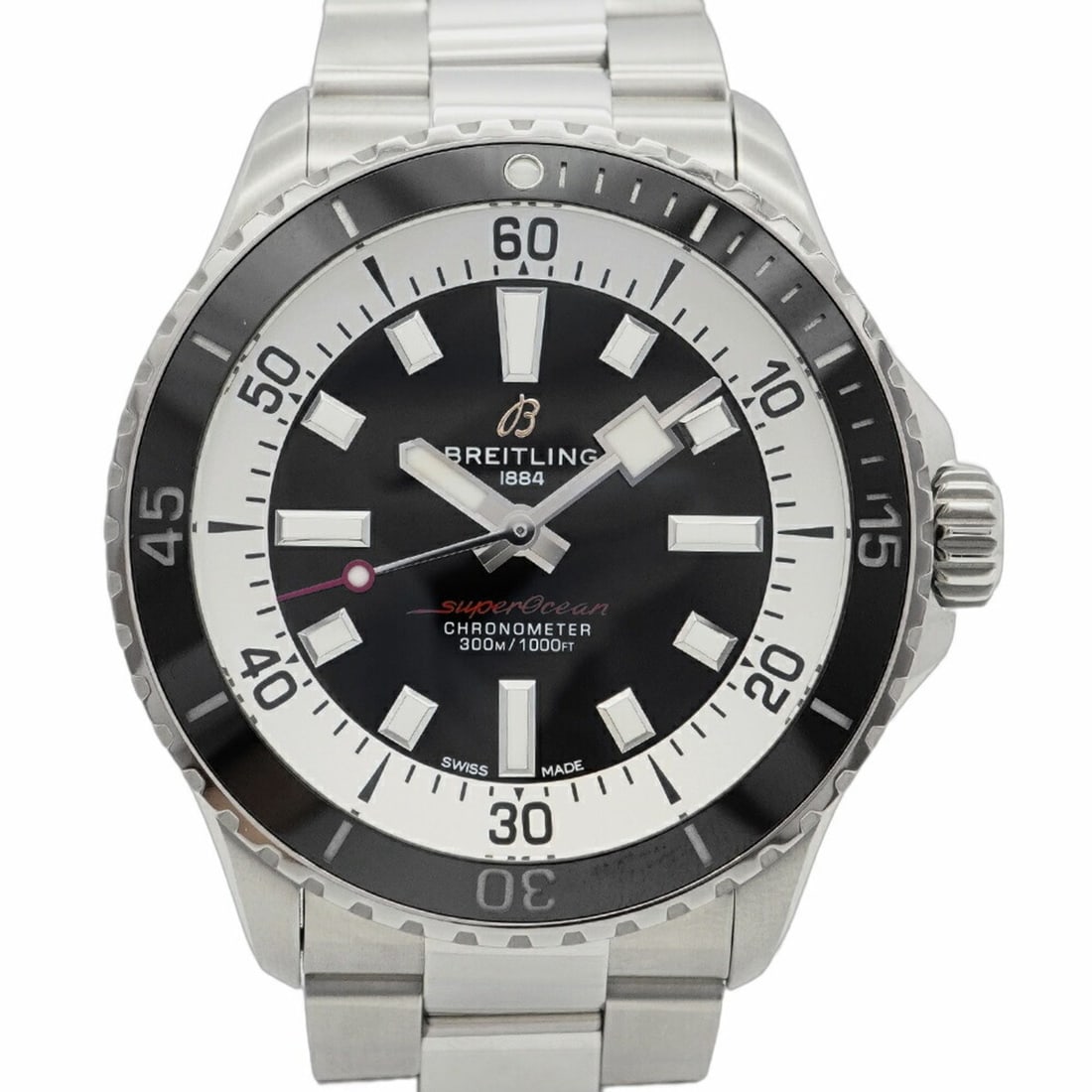 Breitling Superocean A17375 Black Dial Men's Watch (1 of 9)