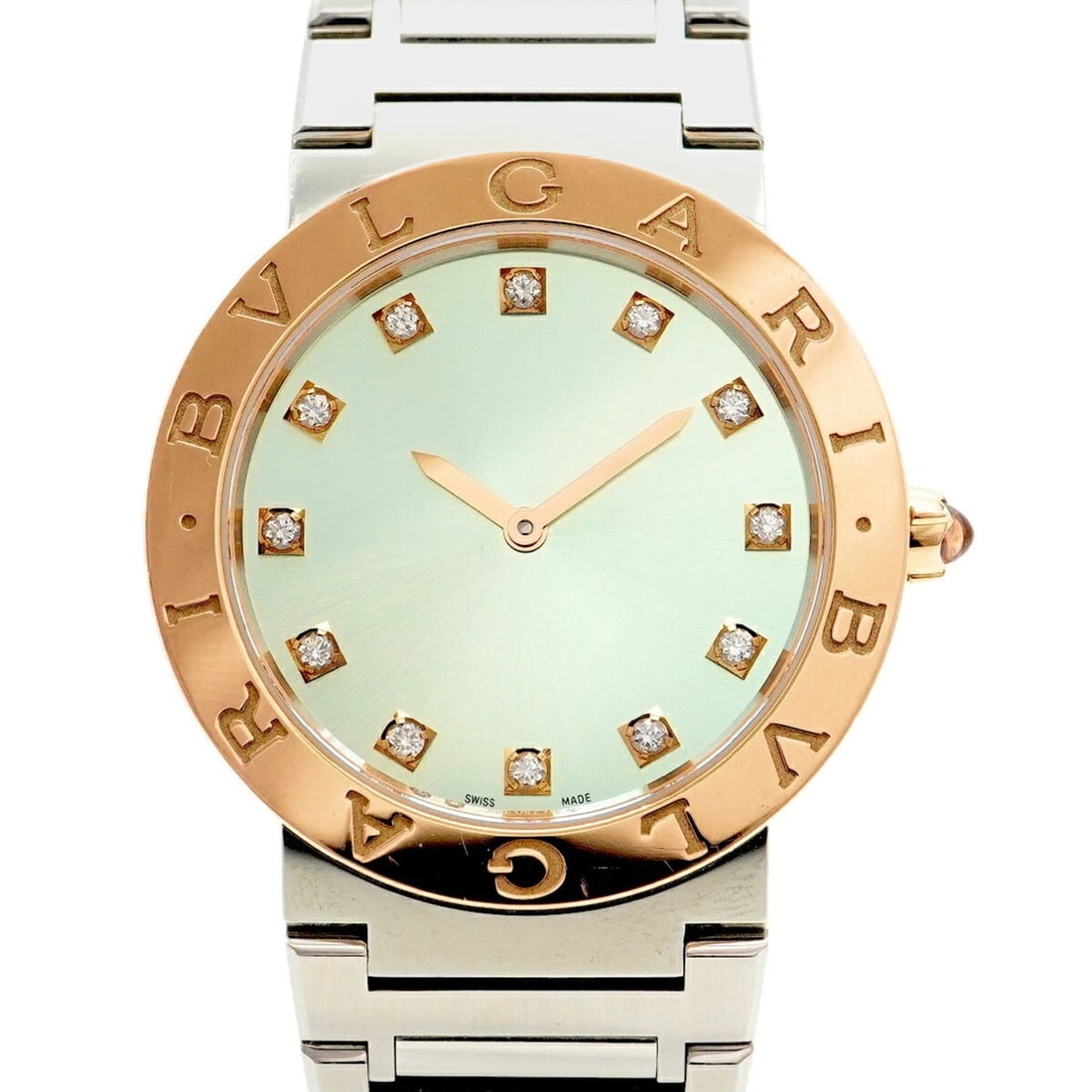 Bvlgari BBP33SG 103759 Blue Dial Men's Watch: --- Catalog ---Category: SizeWrist Size: 15cm / 5.9''Case Diameter: 33mm / 1.3''Category: DesignType: WristwatchGender: MenColor (Dial): BlueMaterial (Band): Stainless steelCategory: GeneralMPN: