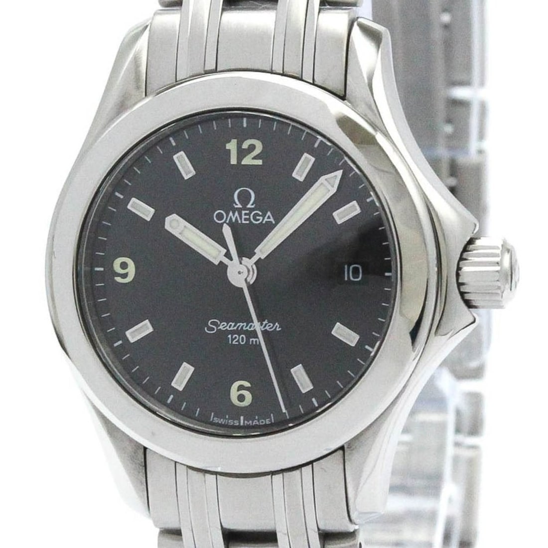 OMEGA Seamaster 120M Steel Quartz Ladies Watch 2581.53 Polished (1 of 9)