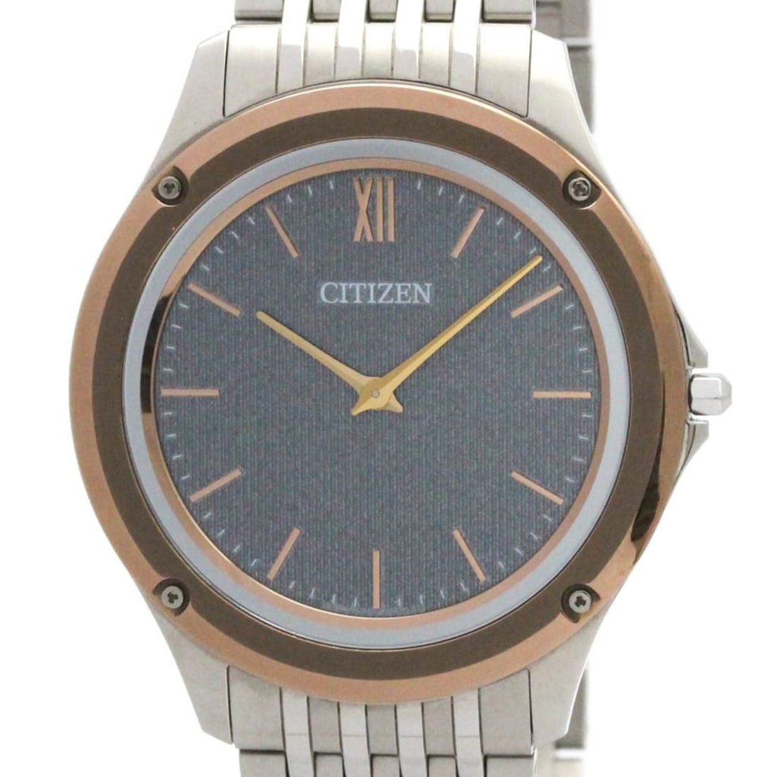 CITIZEN CITIZEN Eco Drive One Solar Steel Mens Watch AR5004-59H (1 of 9)